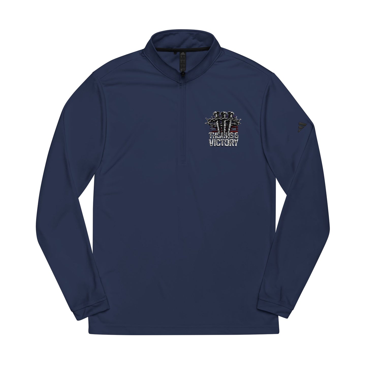 "Thorns & Victory" adidas® Quarter-Zip Pullover - The Shield of Light