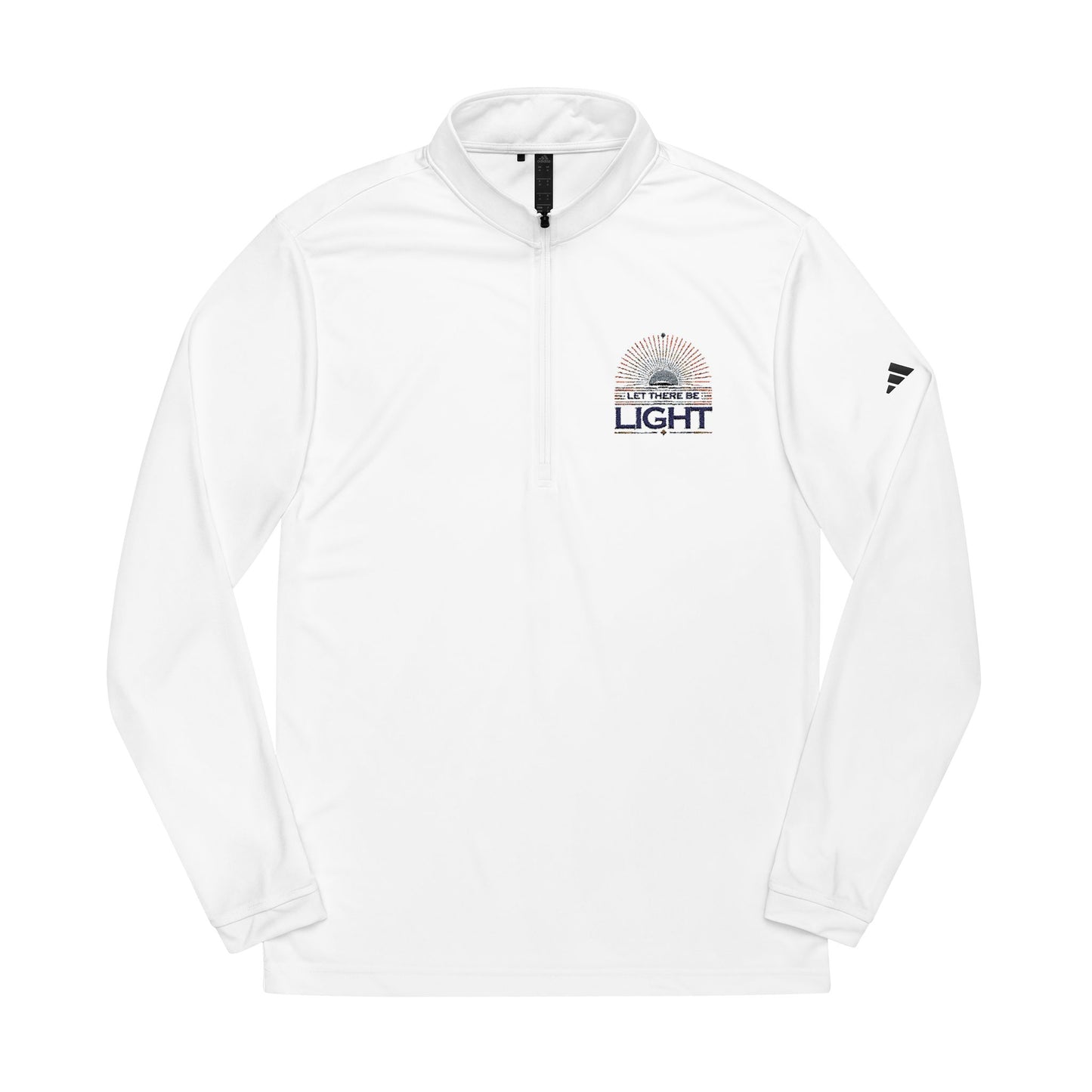 "Let There Be Light" adidas® Quarter-Zip Pullover - The Shield of Light