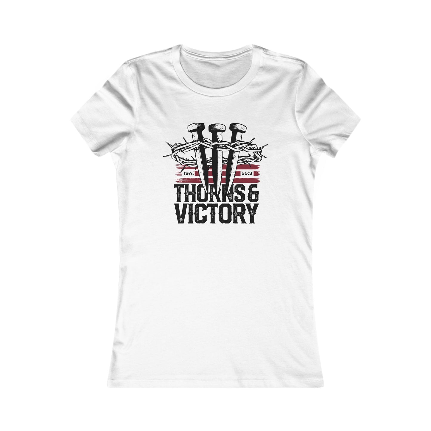 "Thorns & Victory" Unisex Favorite Tee - The Shield of Light