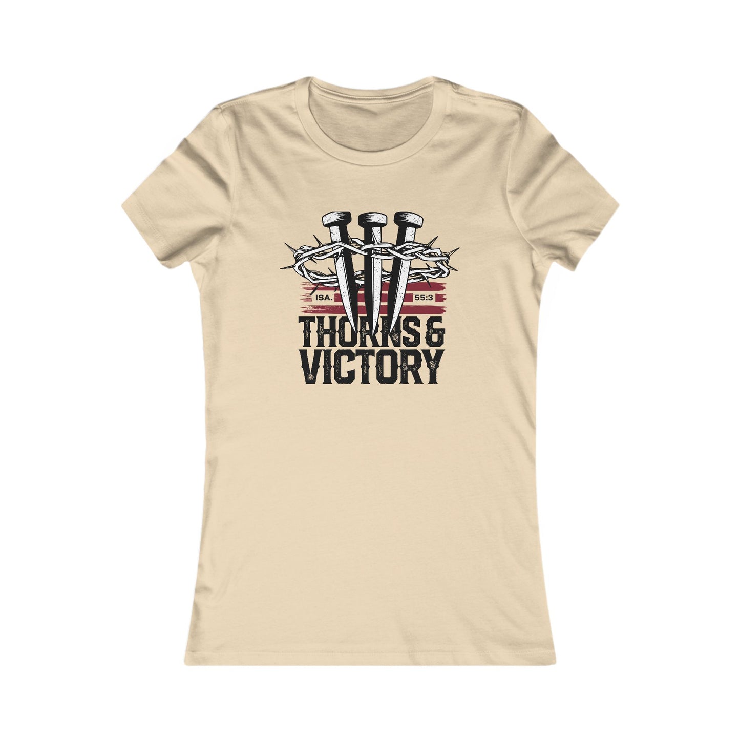 "Thorns & Victory" Unisex Favorite Tee - The Shield of Light