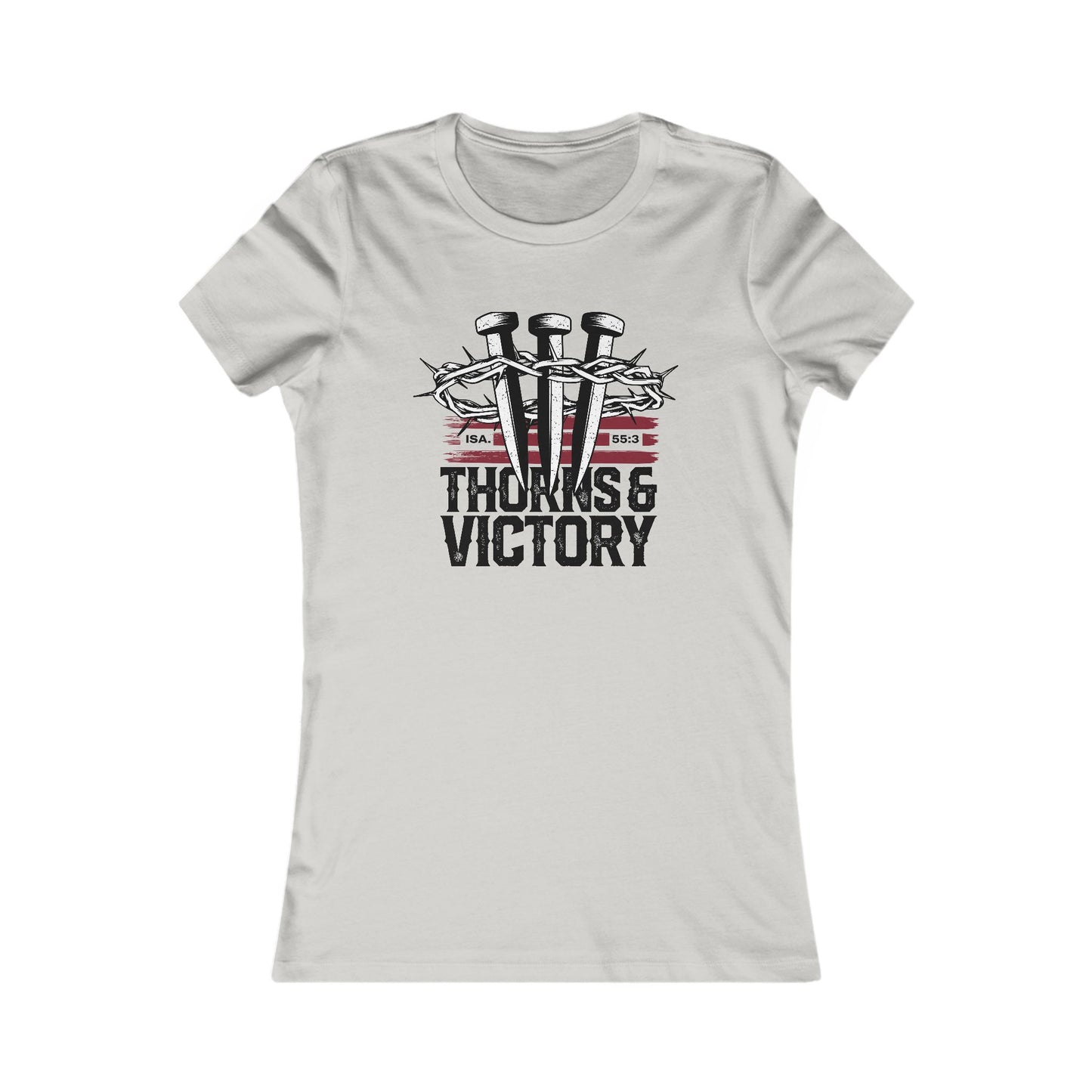 "Thorns & Victory" Unisex Favorite Tee - The Shield of Light
