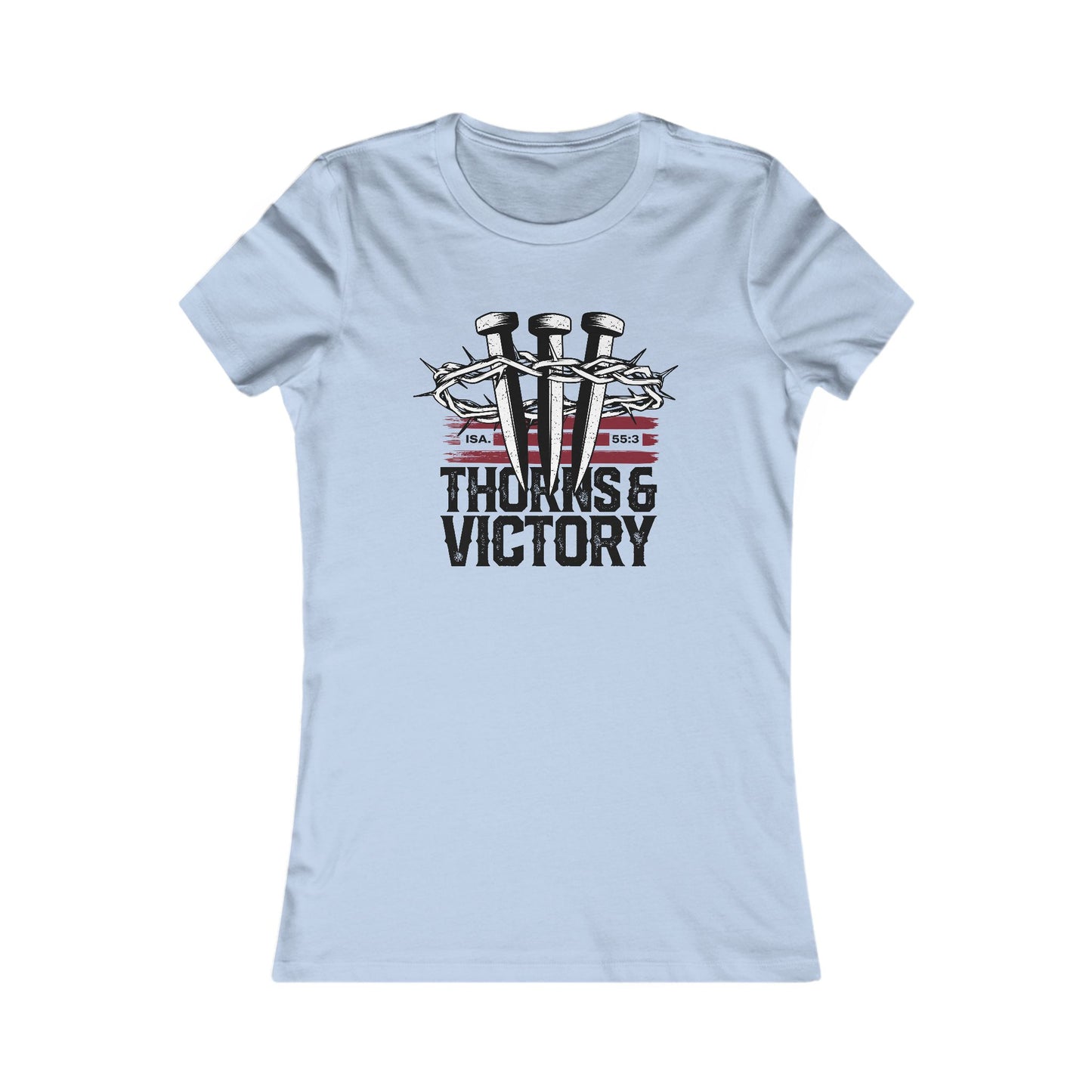 "Thorns & Victory" Unisex Favorite Tee - The Shield of Light