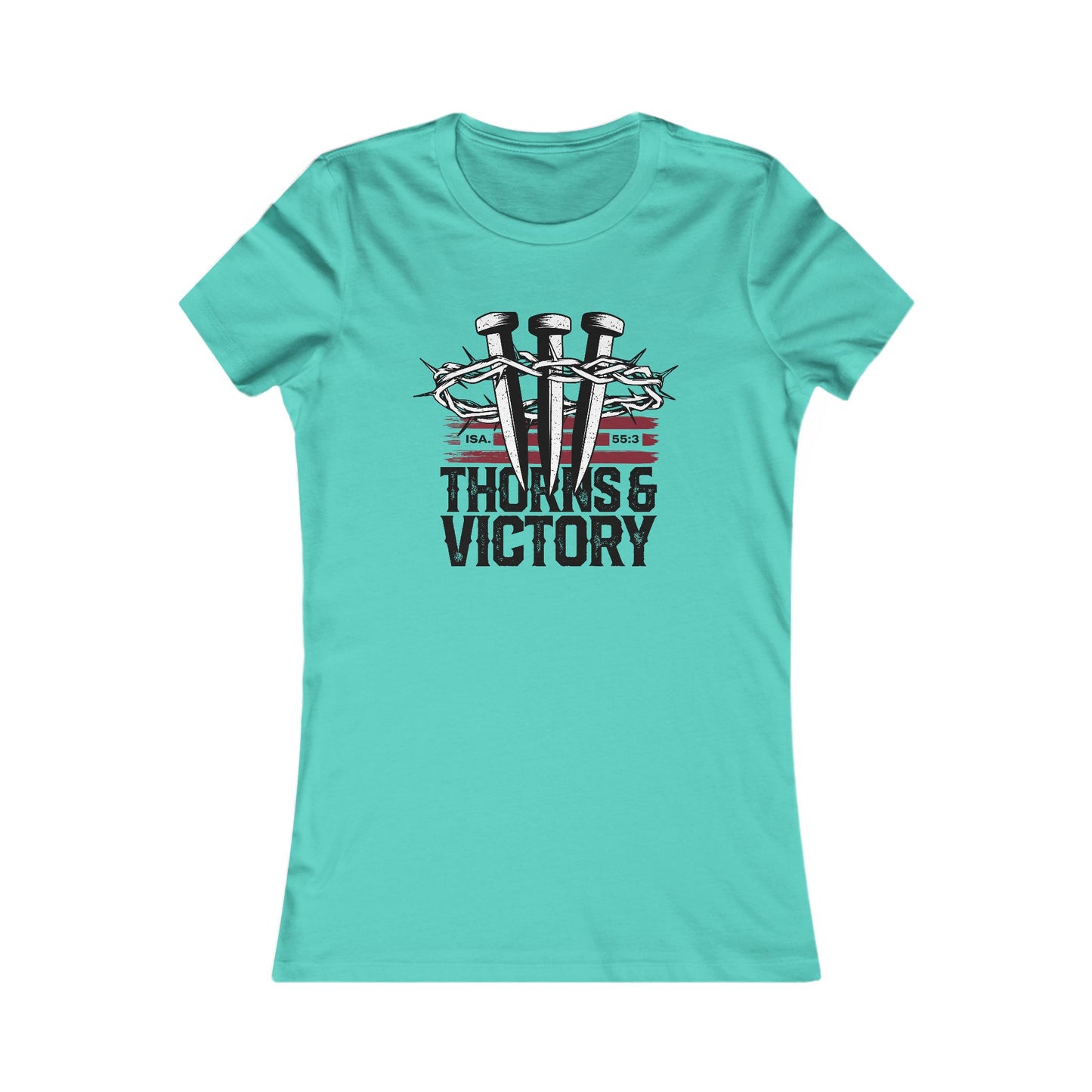 "Thorns & Victory" Unisex Favorite Tee - The Shield of Light