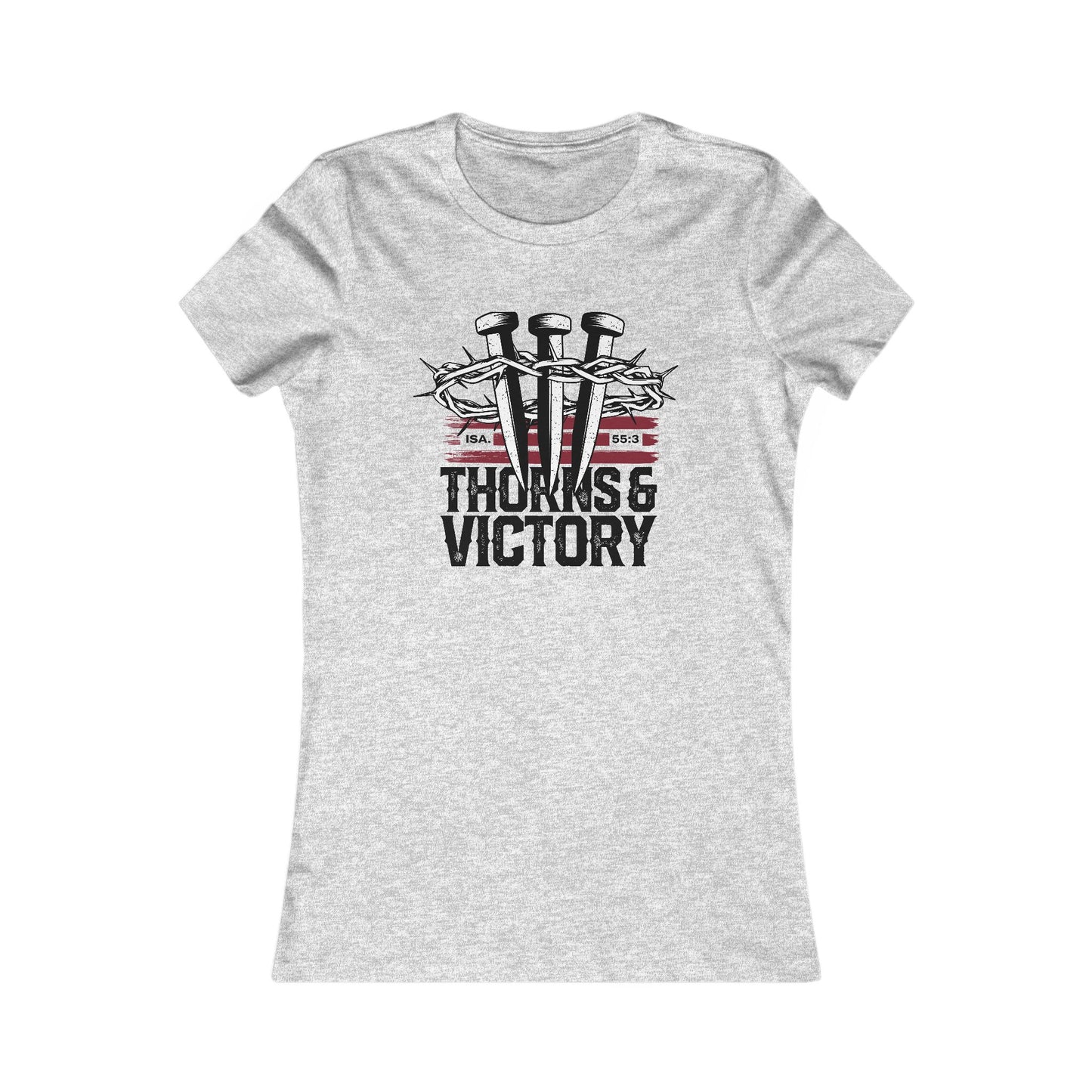 "Thorns & Victory" Unisex Favorite Tee - The Shield of Light