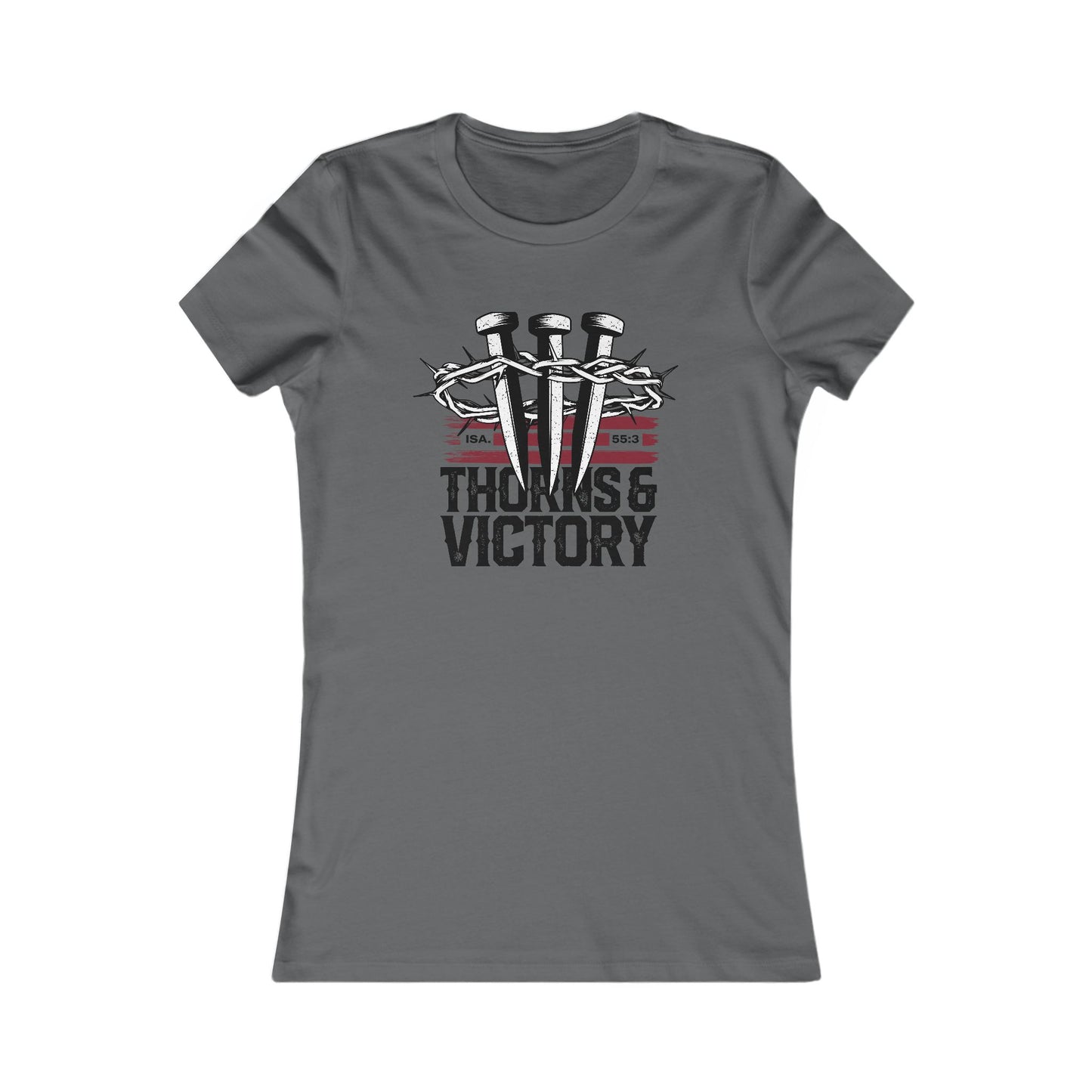 "Thorns & Victory" Unisex Favorite Tee - The Shield of Light