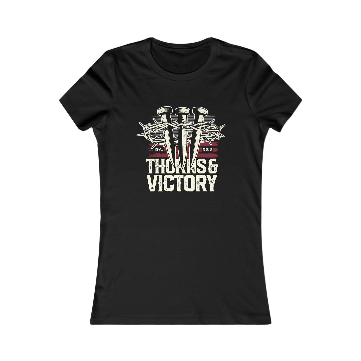 "Thorns & Victory" Unisex Favorite Tee - The Shield of Light