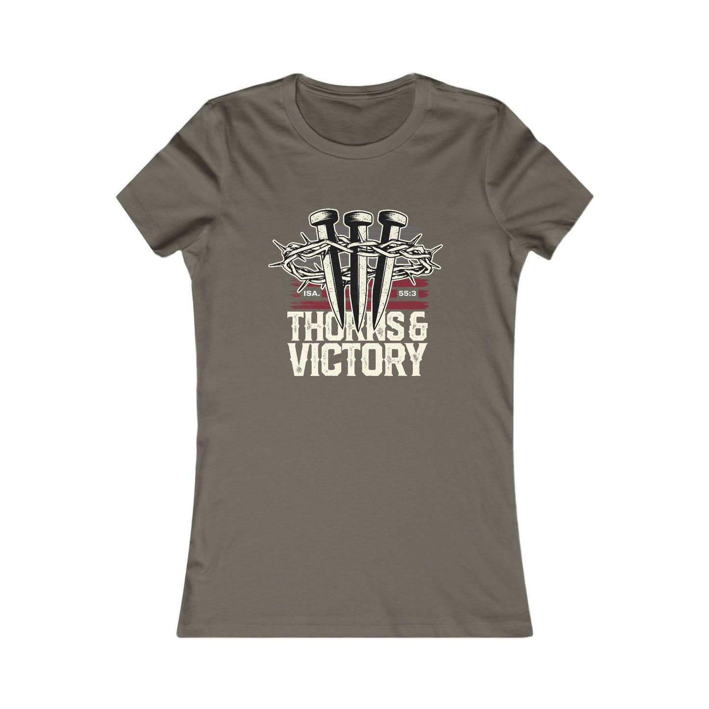"Thorns & Victory" Unisex Favorite Tee - The Shield of Light
