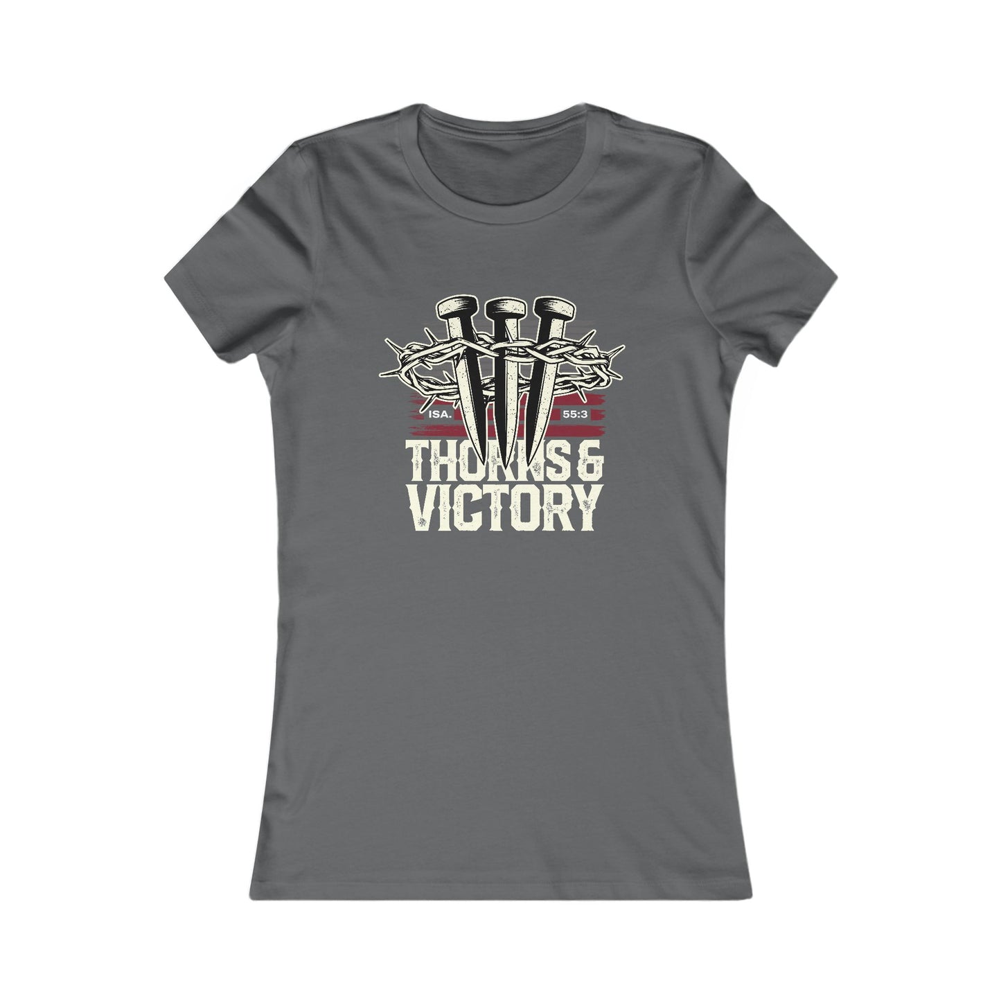 "Thorns & Victory" Unisex Favorite Tee - The Shield of Light