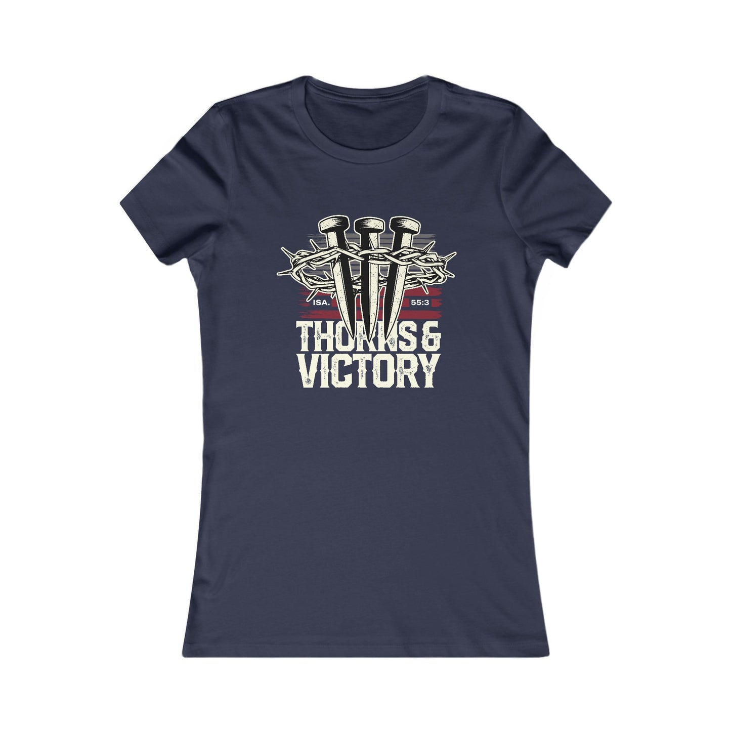 "Thorns & Victory" Unisex Favorite Tee - The Shield of Light