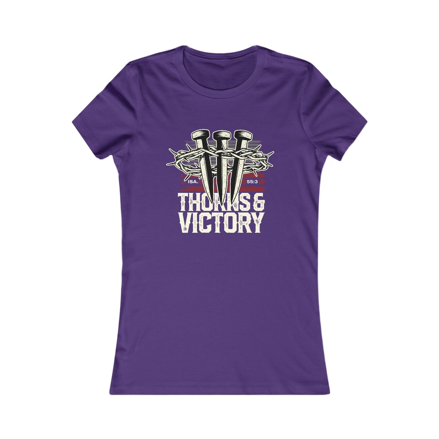 "Thorns & Victory" Unisex Favorite Tee - The Shield of Light