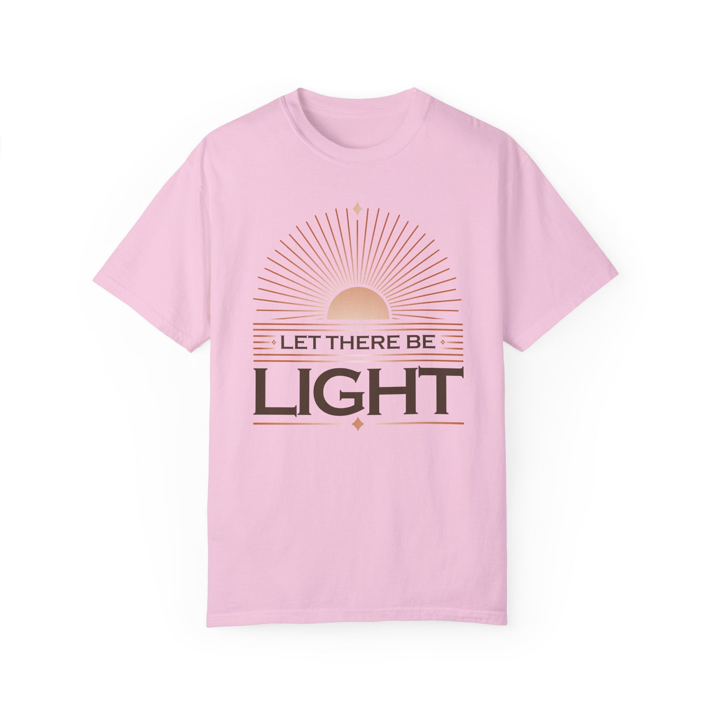 Let There Be Light Unisex Garment-Dyed T-Shirt - The Shield of Light