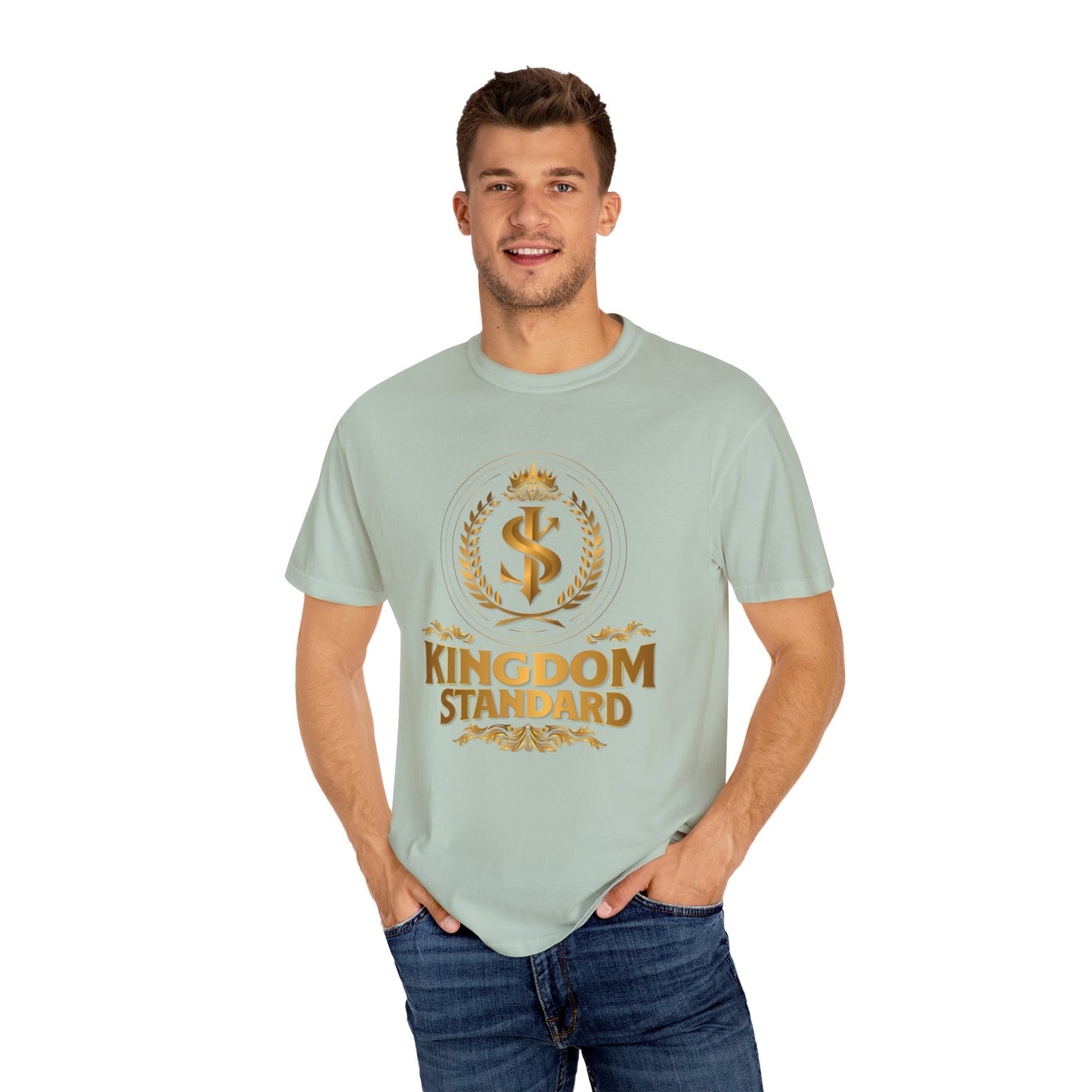 "Kingdom Standard" Unisex Garment-Dyed T-Shirt - The Shield of Light