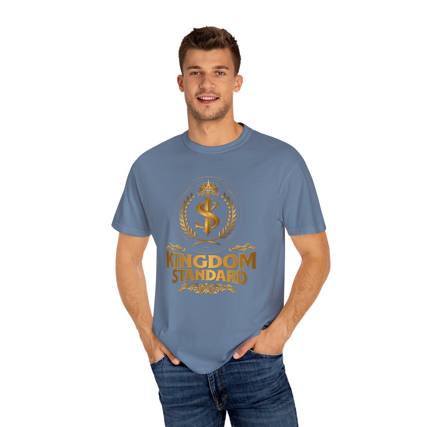 "Kingdom Standard" Unisex Garment-Dyed T-Shirt - The Shield of Light