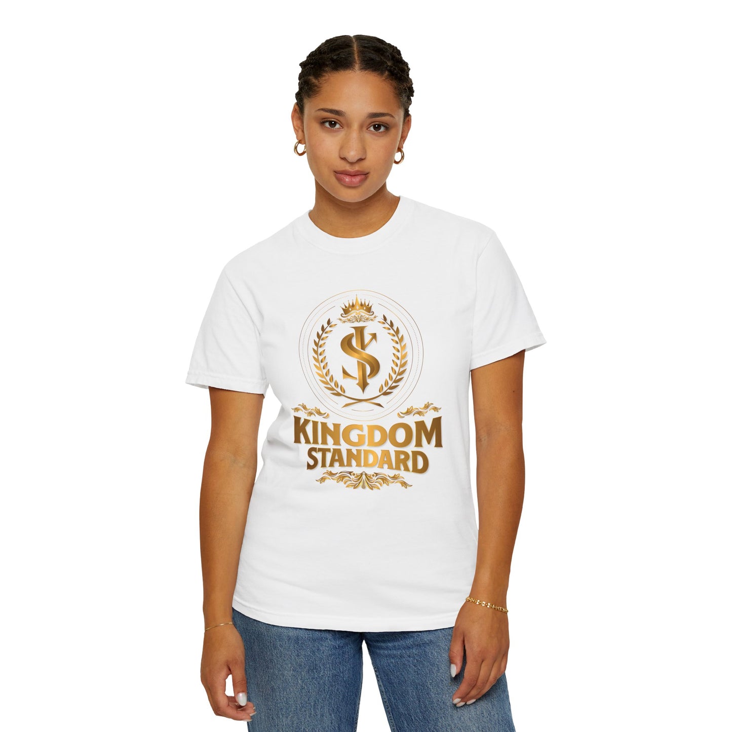 "Kingdom Standard" Unisex Garment-Dyed T-Shirt - The Shield of Light