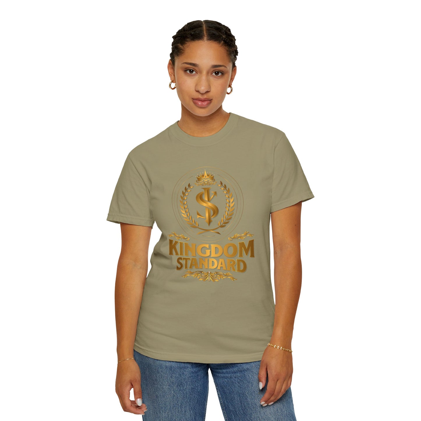 "Kingdom Standard" Unisex Garment-Dyed T-Shirt - The Shield of Light