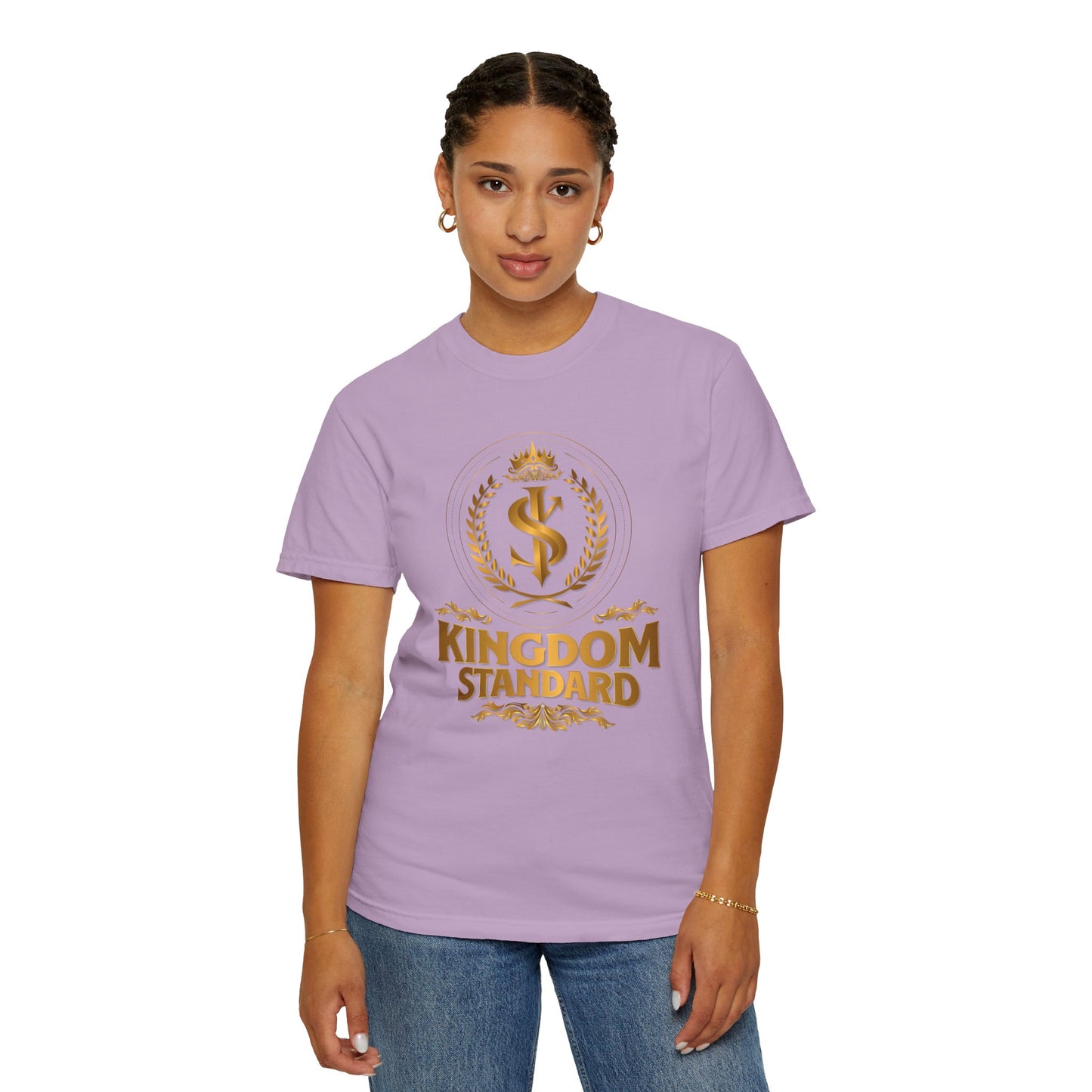 "Kingdom Standard" Unisex Garment-Dyed T-Shirt - The Shield of Light