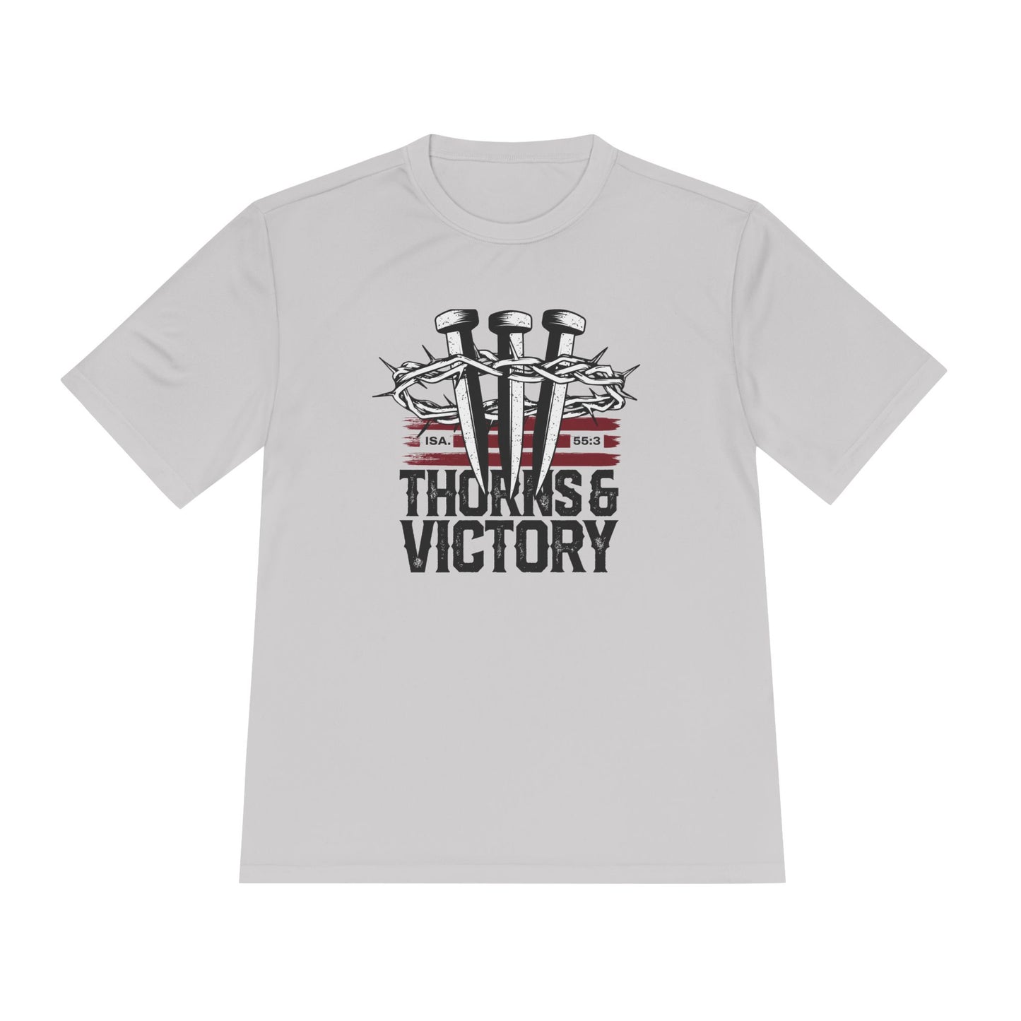 "Thorns & Victory" Unisex Moisture Wicking Tee - The Shield of Light