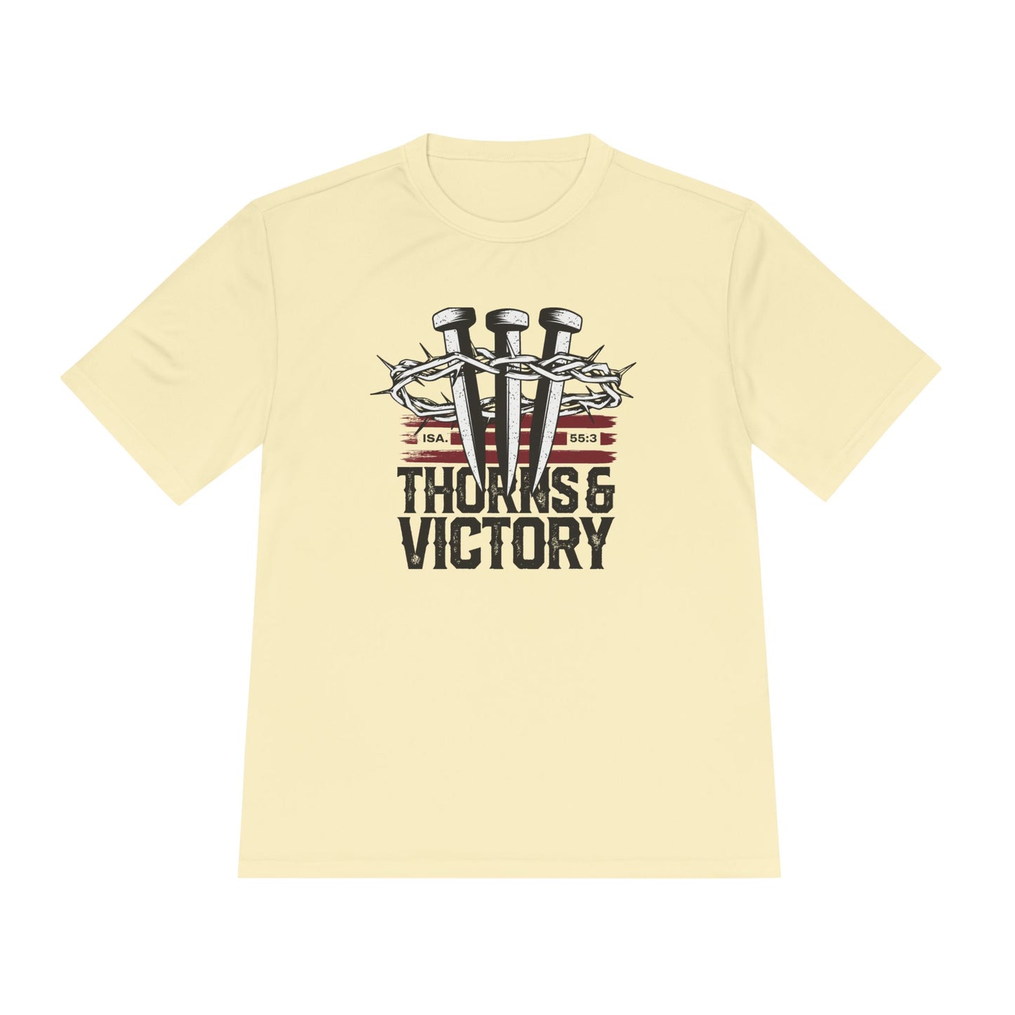 "Thorns & Victory" Unisex Moisture Wicking Tee - The Shield of Light