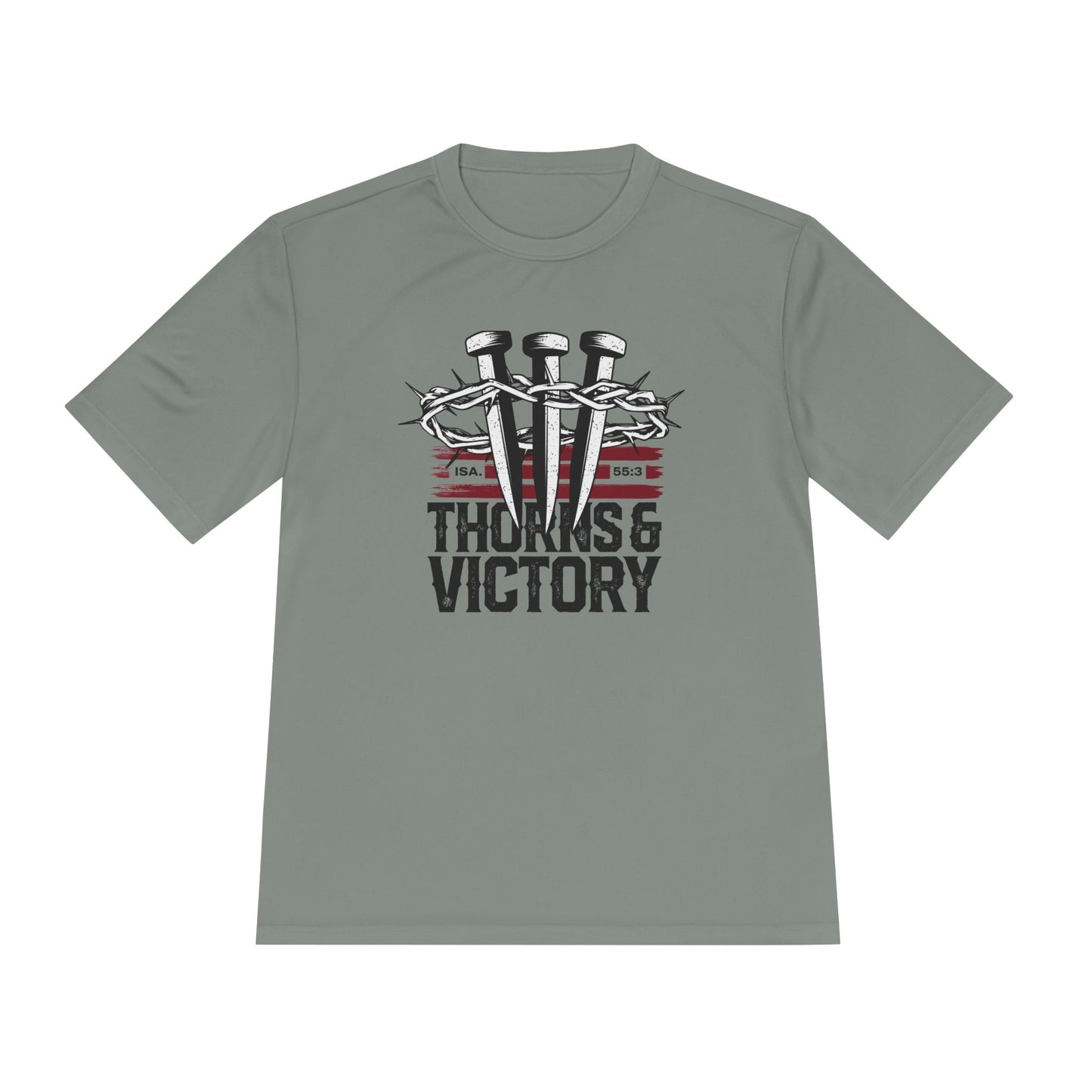 "Thorns & Victory" Unisex Moisture Wicking Tee - The Shield of Light