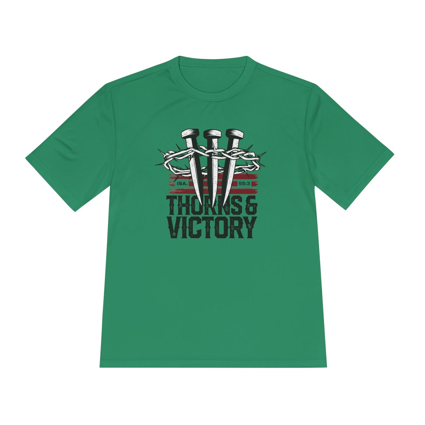 "Thorns & Victory" Unisex Moisture Wicking Tee - The Shield of Light