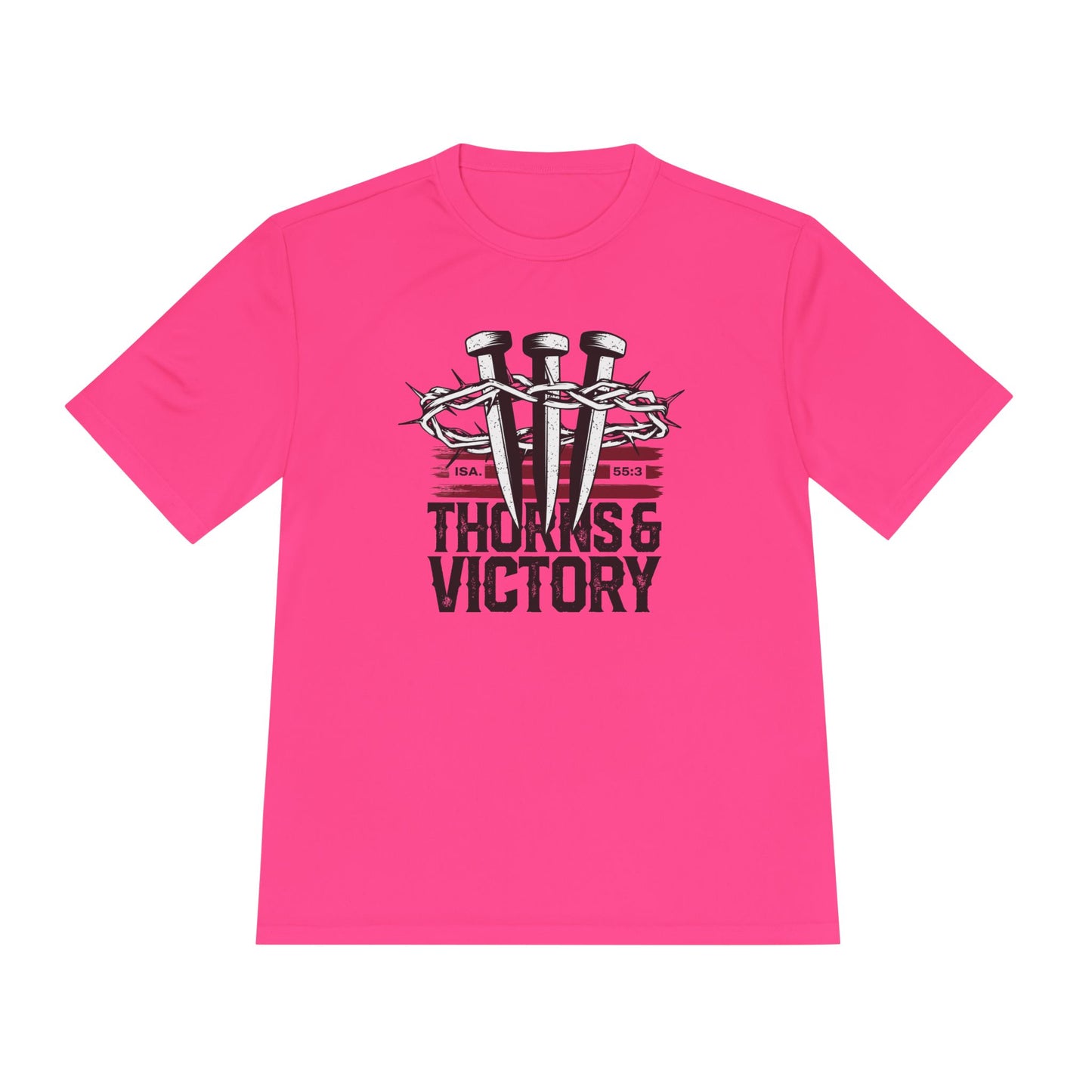 "Thorns & Victory" Unisex Moisture Wicking Tee - The Shield of Light