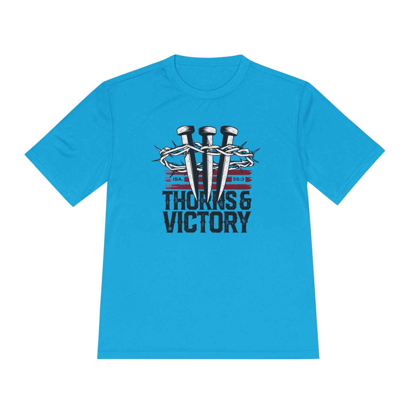 "Thorns & Victory" Unisex Moisture Wicking Tee - The Shield of Light