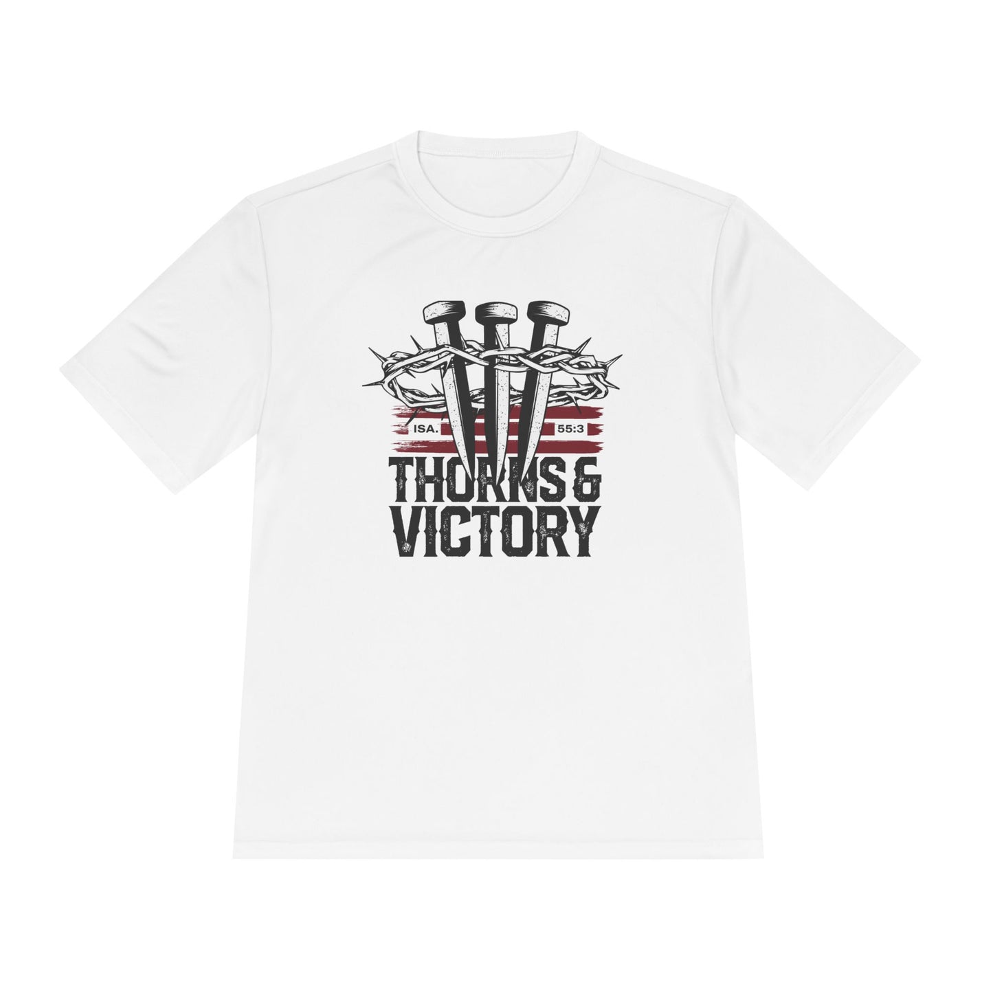 "Thorns & Victory" Unisex Moisture Wicking Tee - The Shield of Light