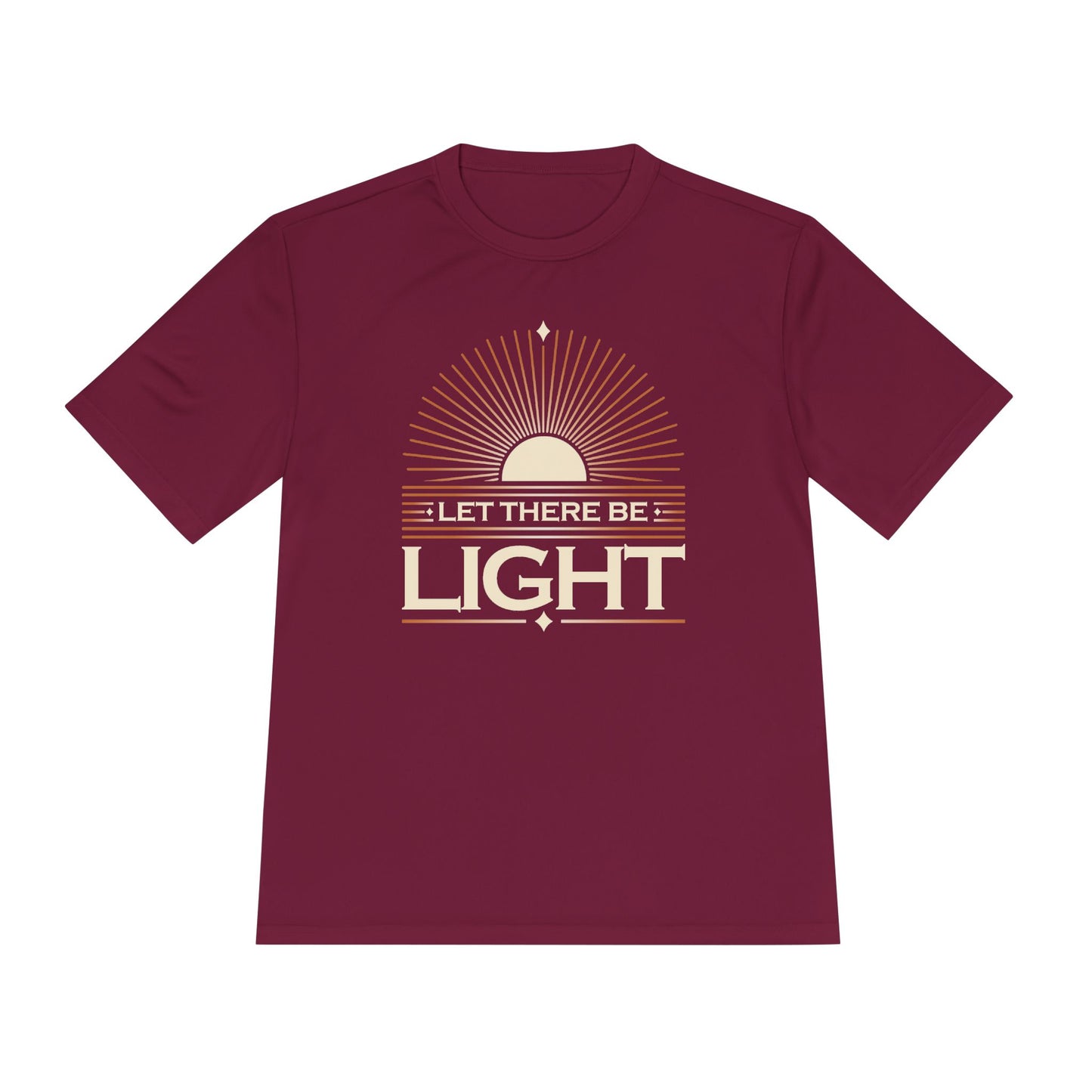 "Let There Be Light" Unisex Moisture Wicking Tee - The Shield of Light