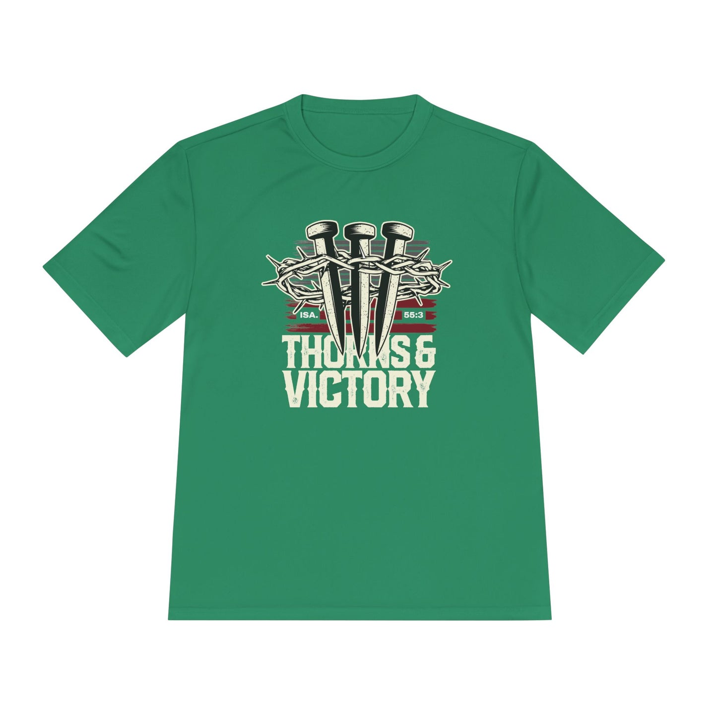 "Thorns & Victory" Unisex Moisture Wicking Tee - The Shield of Light