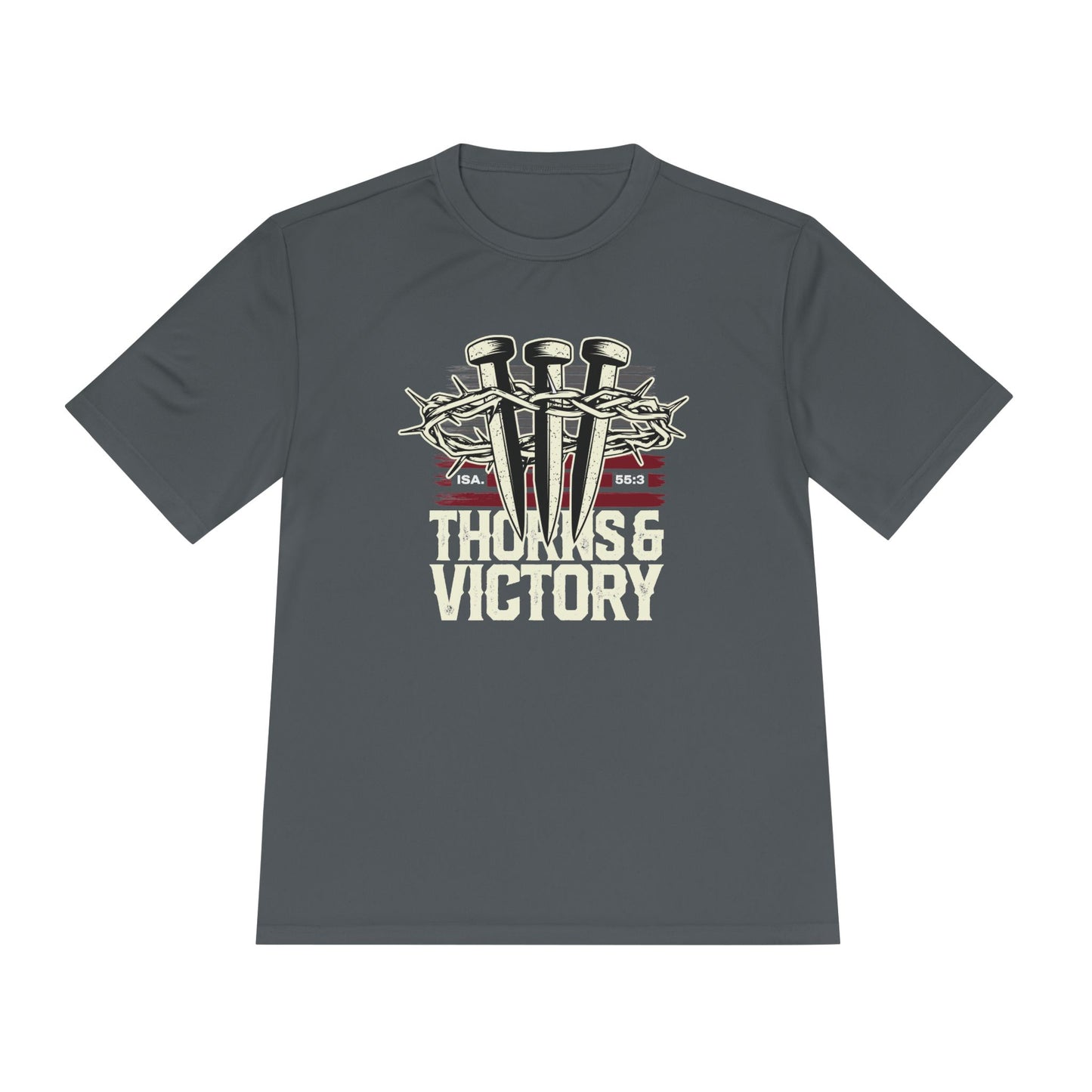 "Thorns & Victory" Unisex Moisture Wicking Tee - The Shield of Light