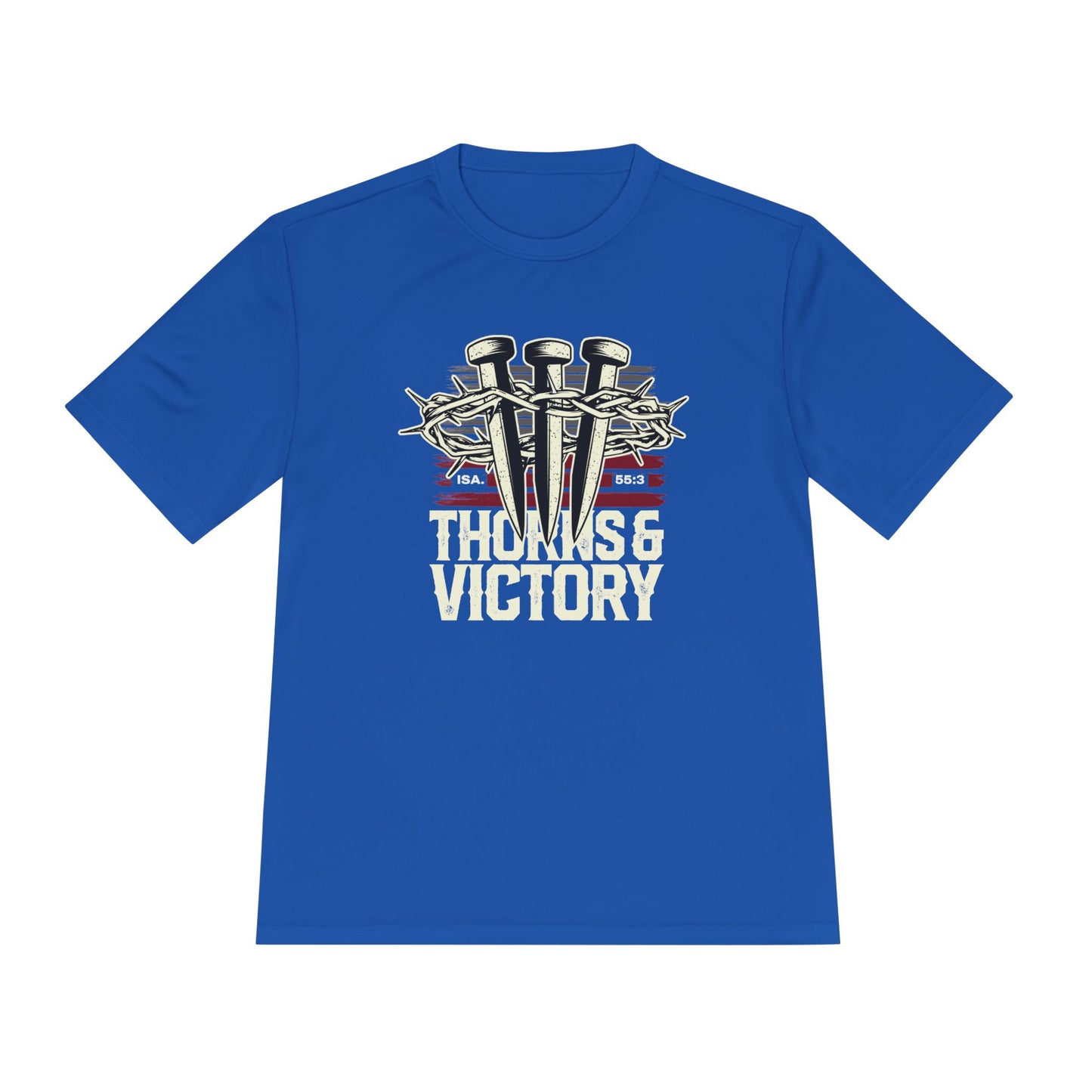 "Thorns & Victory" Unisex Moisture Wicking Tee - The Shield of Light