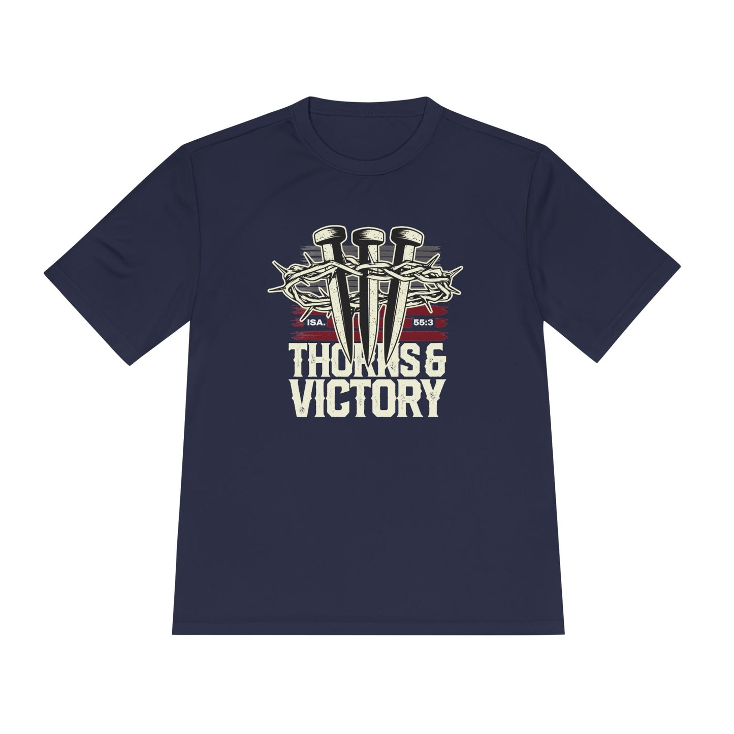 "Thorns & Victory" Unisex Moisture Wicking Tee - The Shield of Light
