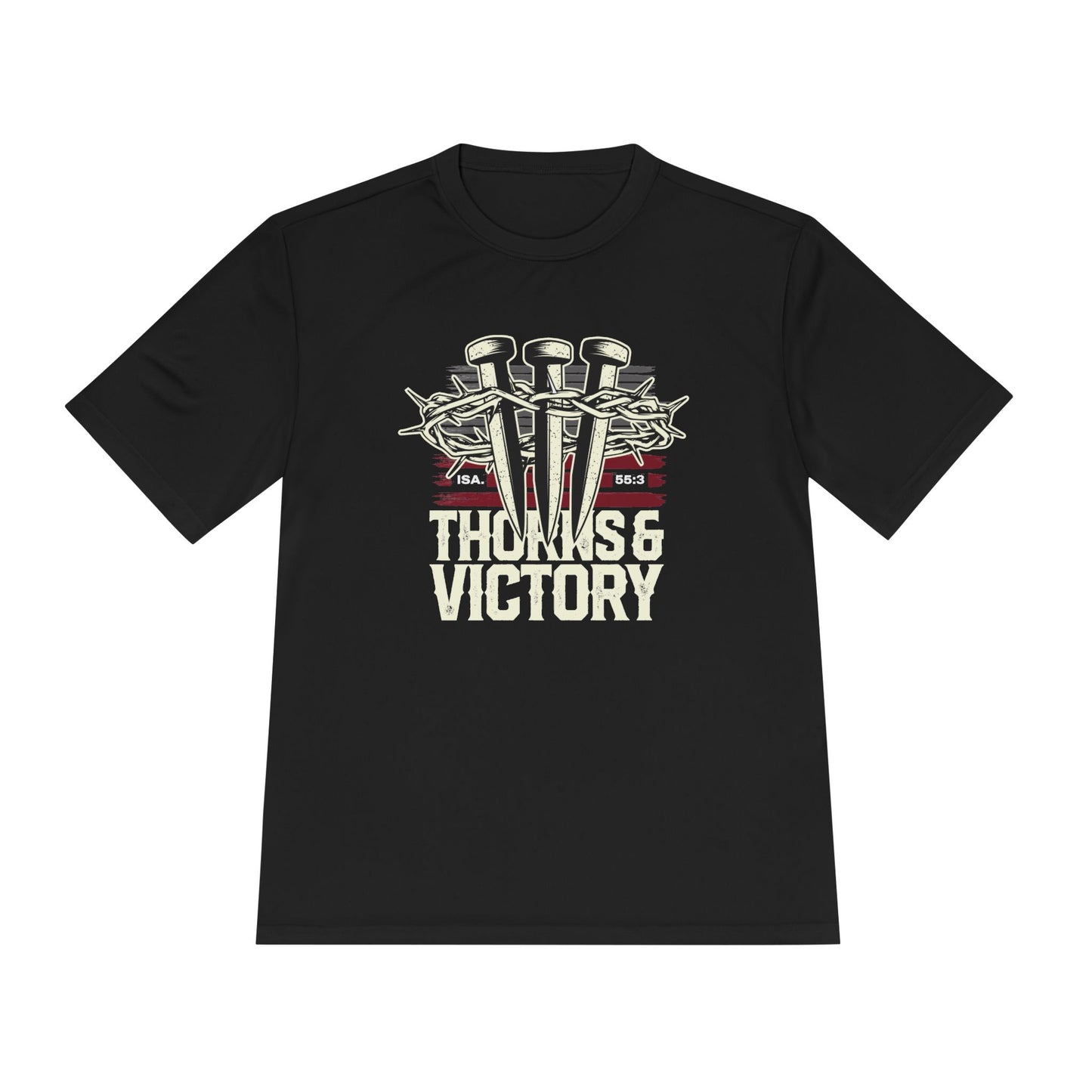"Thorns & Victory" Unisex Moisture Wicking Tee - The Shield of Light