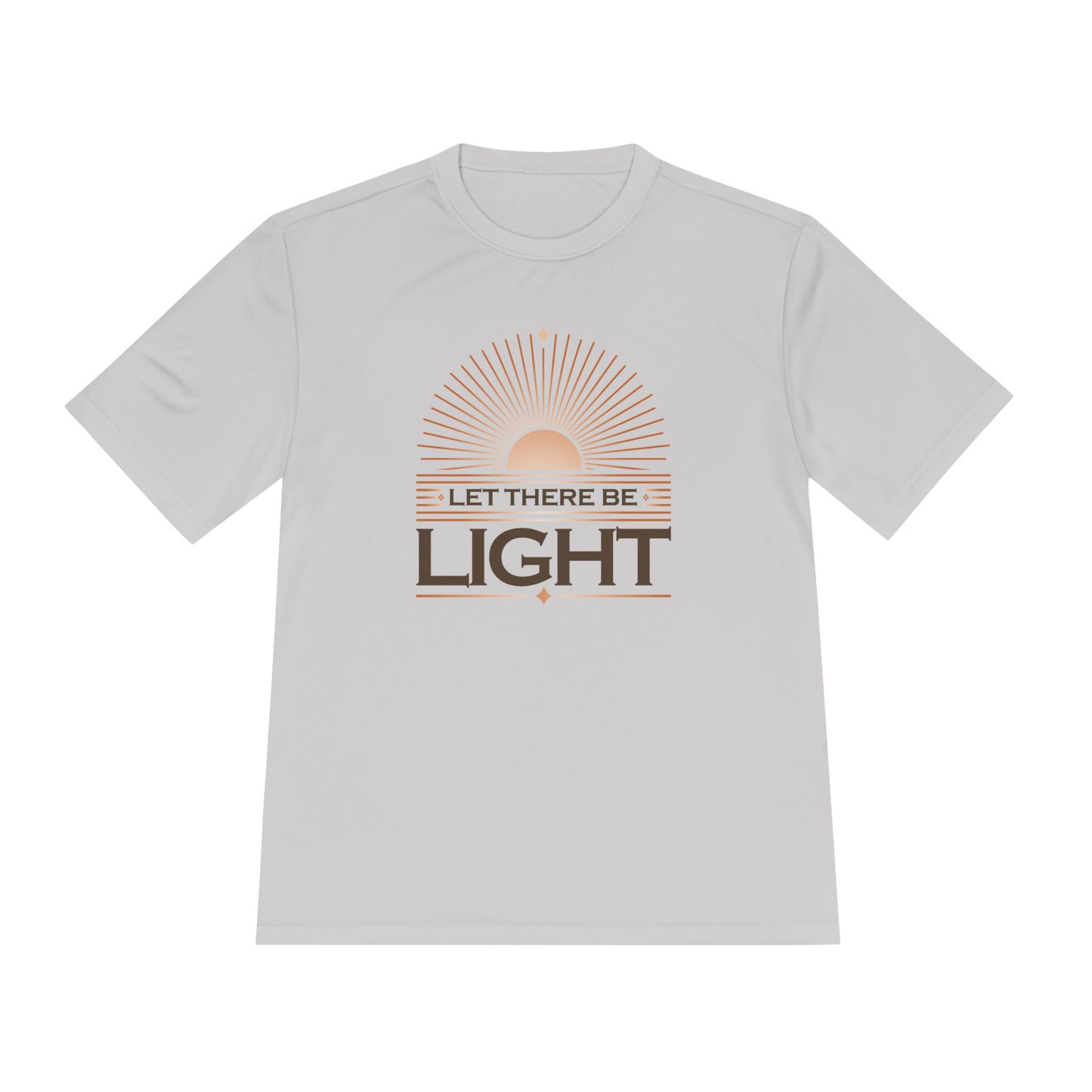 'Let There Be Light' Unisex Moisture Wicking Tee - The Shield of Light