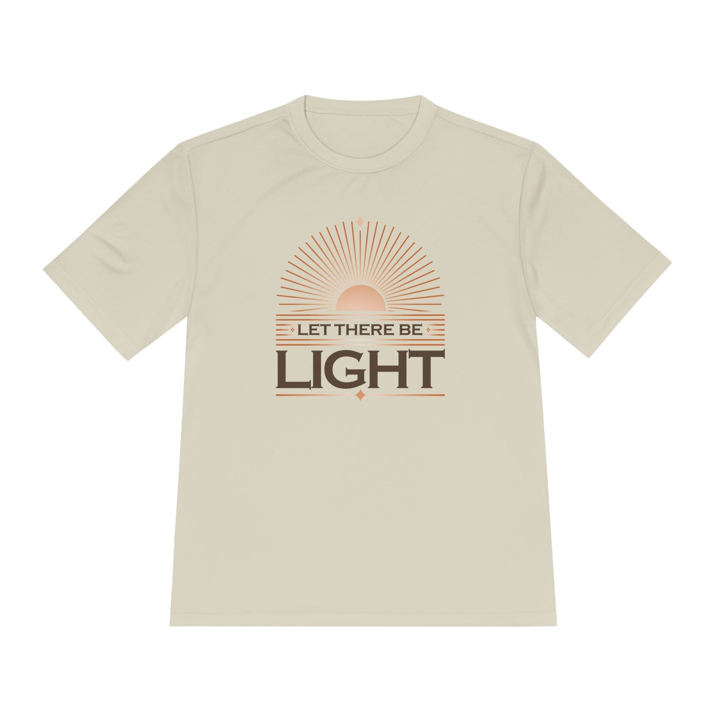 'Let There Be Light' Unisex Moisture Wicking Tee - The Shield of Light
