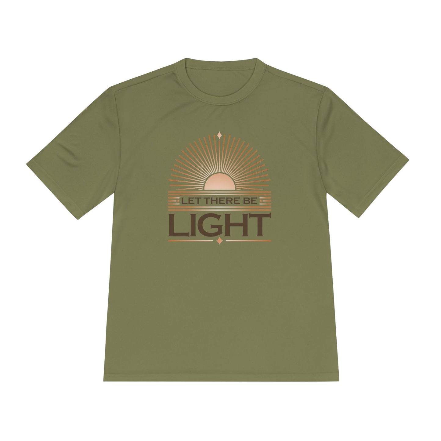 'Let There Be Light' Unisex Moisture Wicking Tee - The Shield of Light