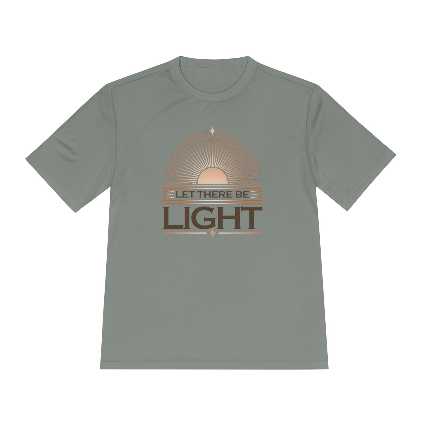 'Let There Be Light' Unisex Moisture Wicking Tee - The Shield of Light