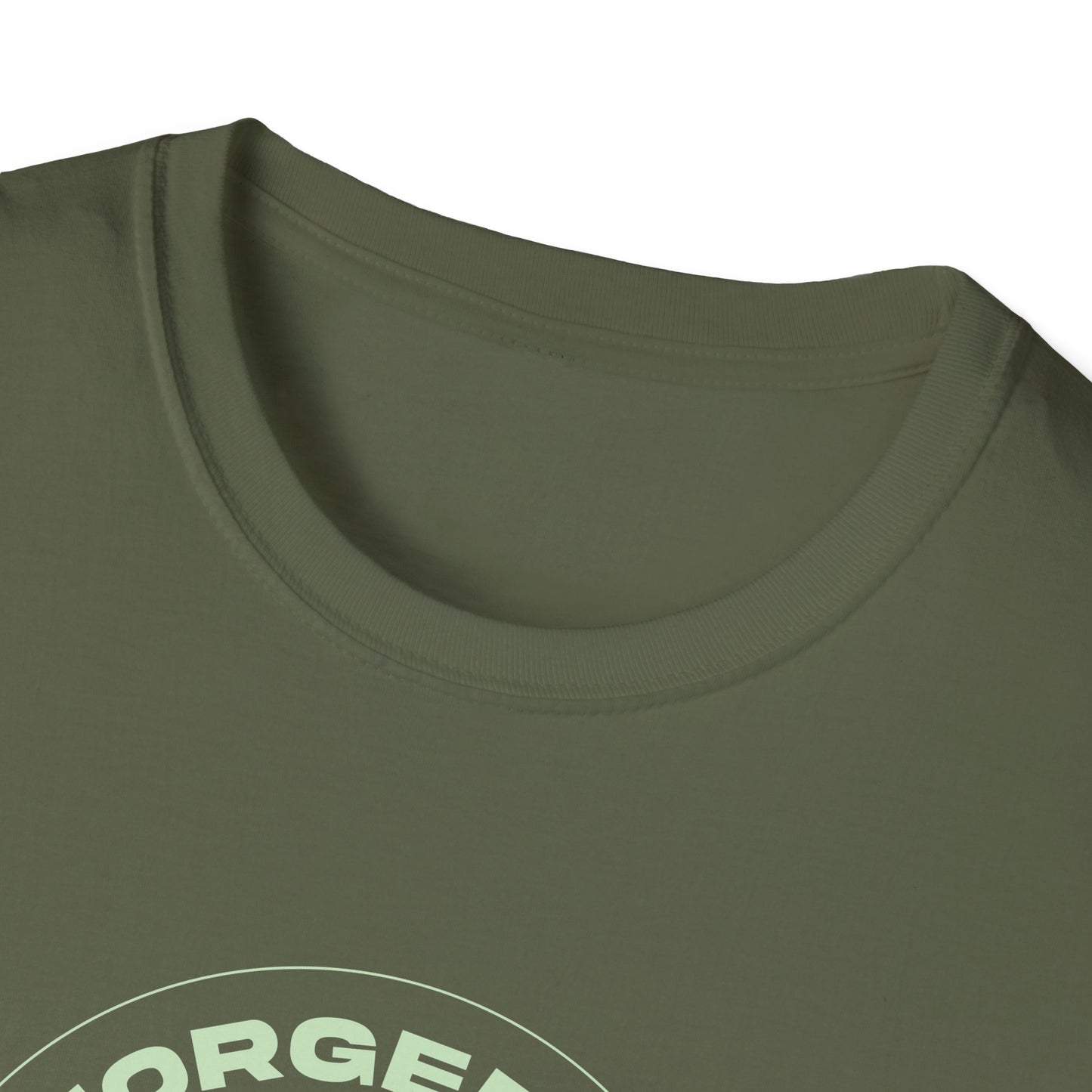 "Forged In Strength" Unisex Softstyle T-Shirt - The Shield of Light