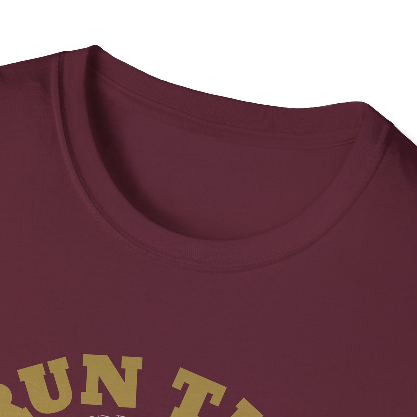 "Run The Race " Unisex Softstyle T-Shirt - The Shield of Light
