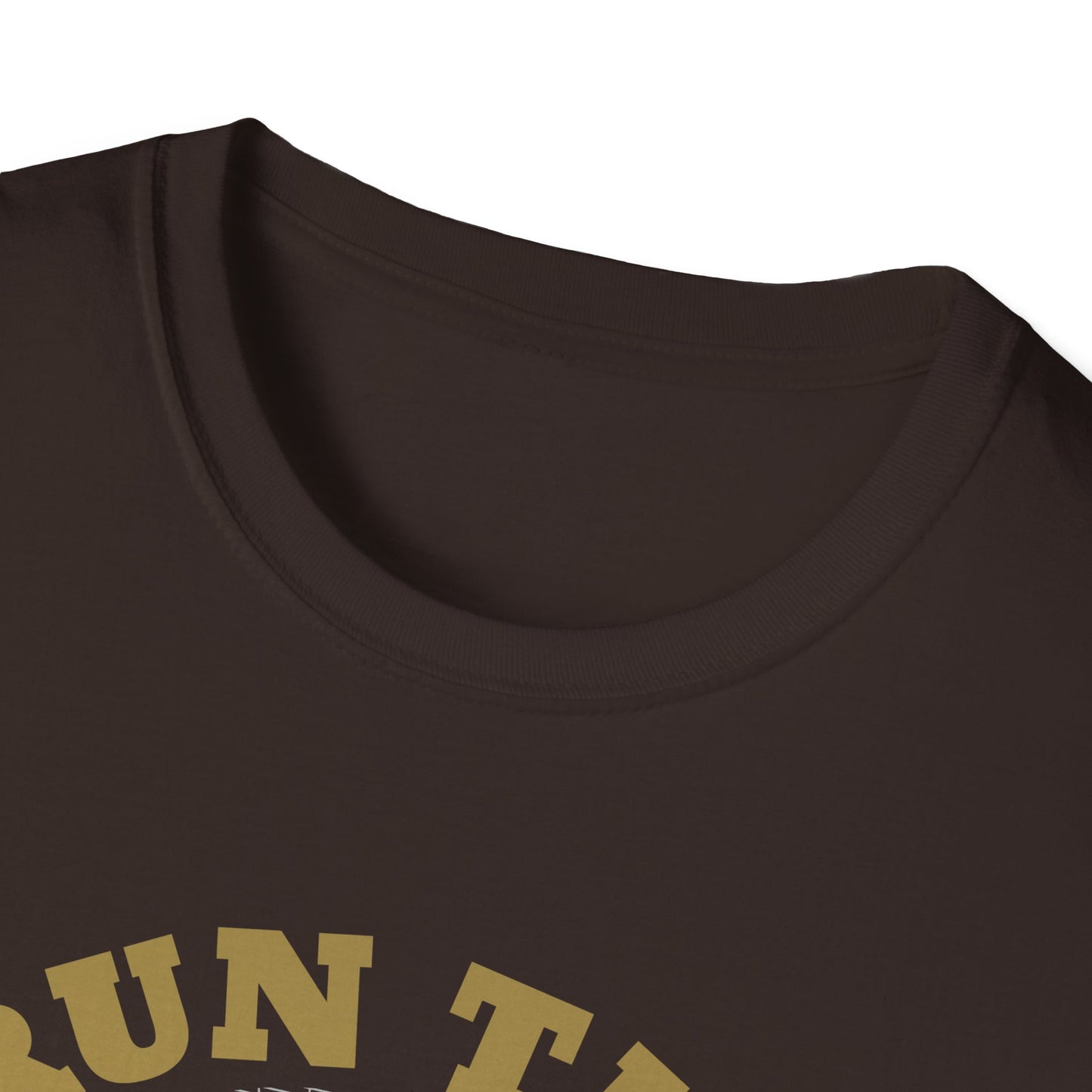 "Run The Race " Unisex Softstyle T-Shirt - The Shield of Light