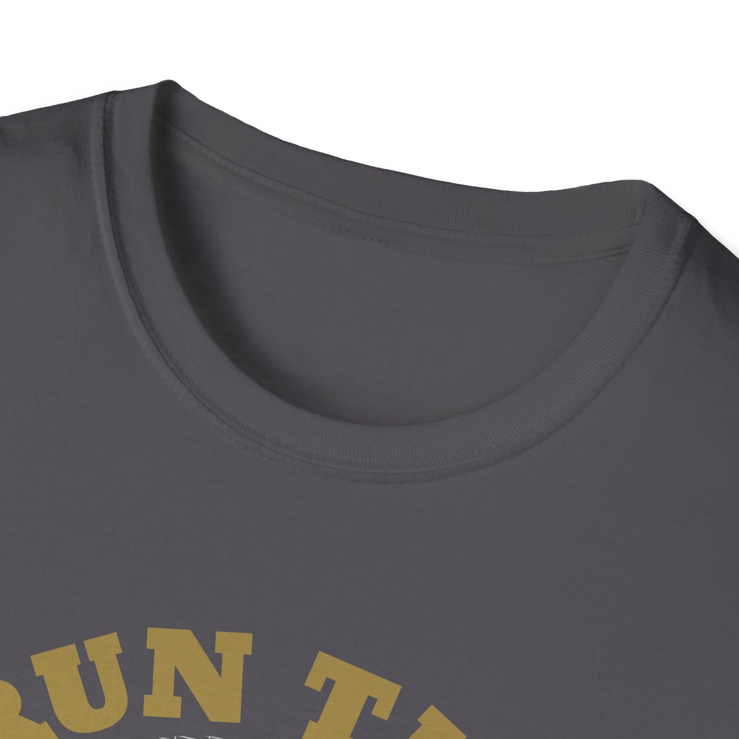 "Run The Race " Unisex Softstyle T-Shirt - The Shield of Light