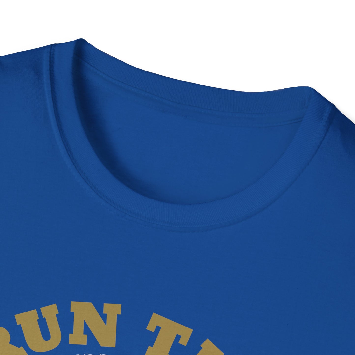 "Run The Race " Unisex Softstyle T-Shirt - The Shield of Light