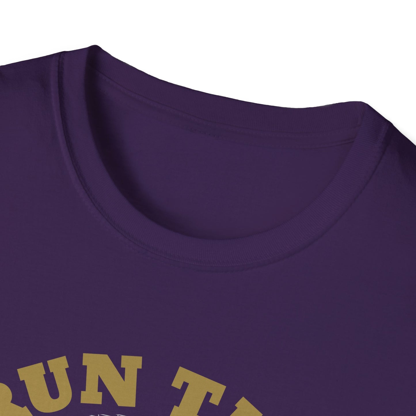 "Run The Race " Unisex Softstyle T-Shirt - The Shield of Light