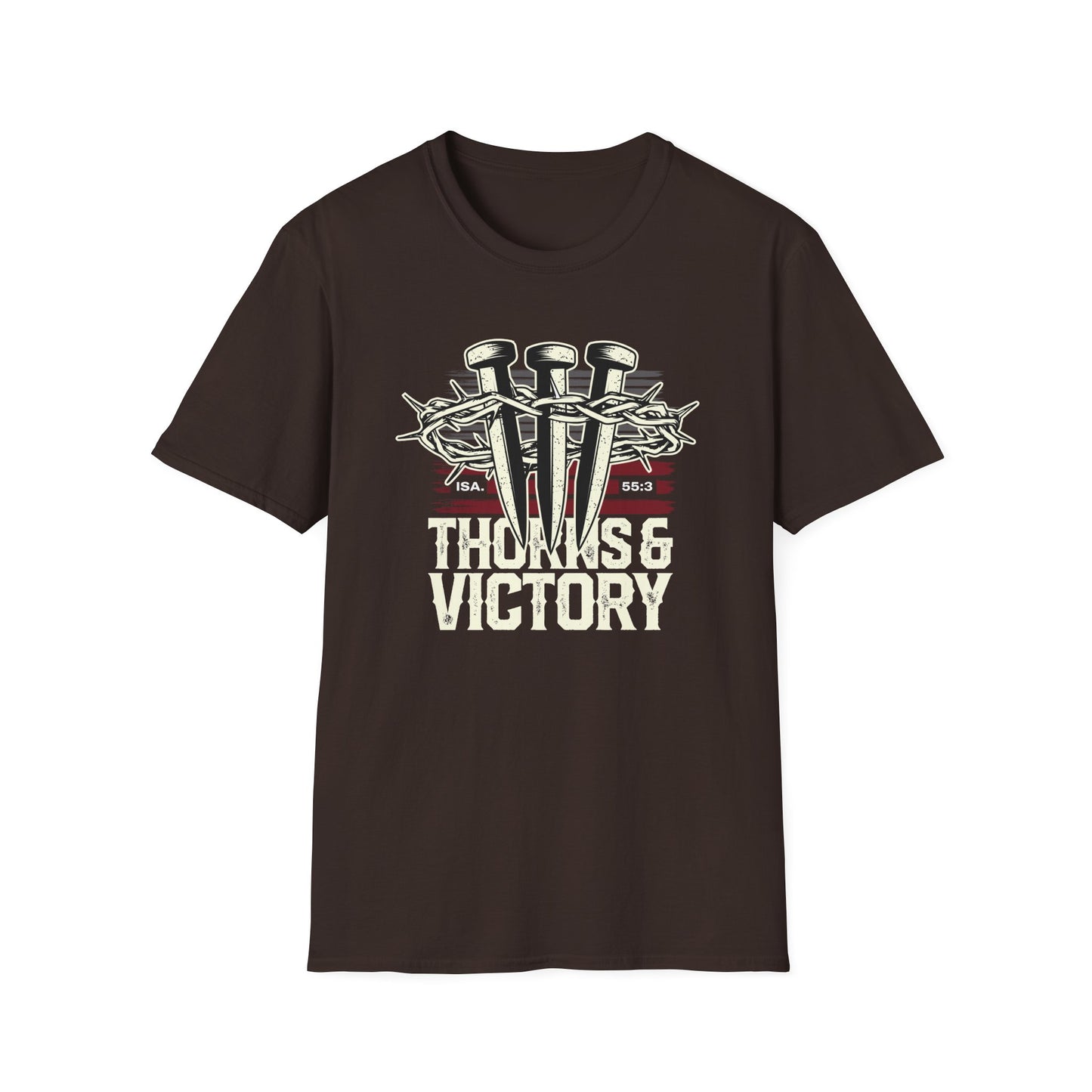 "Thorns & Victory" Unisex Softstyle T-Shirt - The Shield of Light