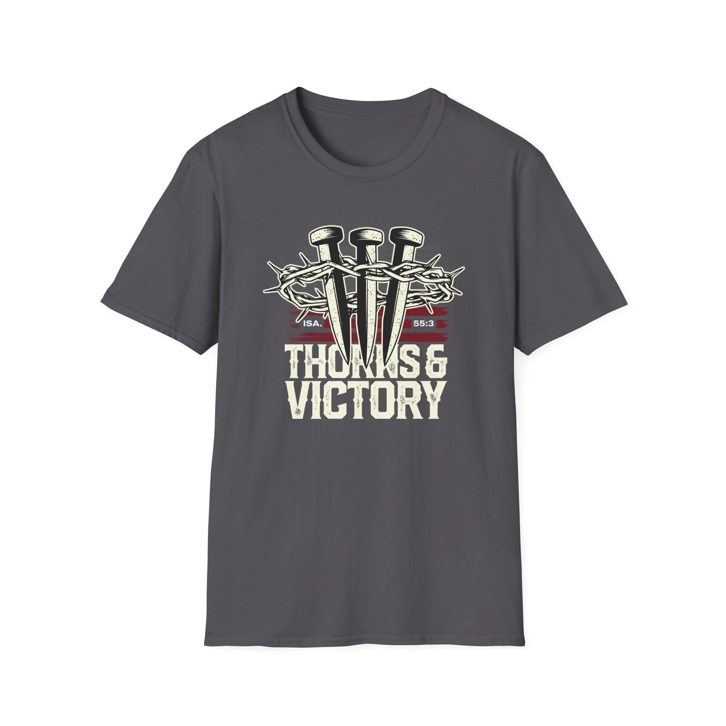 "Thorns & Victory" Unisex Softstyle T-Shirt - The Shield of Light