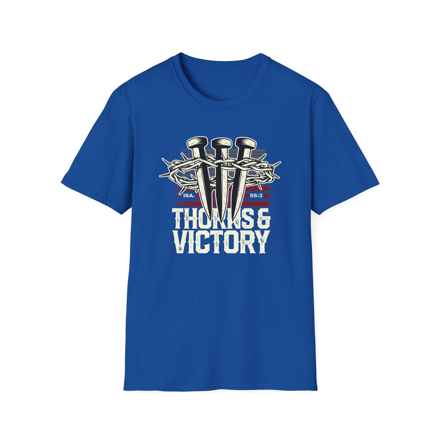 "Thorns & Victory" Unisex Softstyle T-Shirt - The Shield of Light