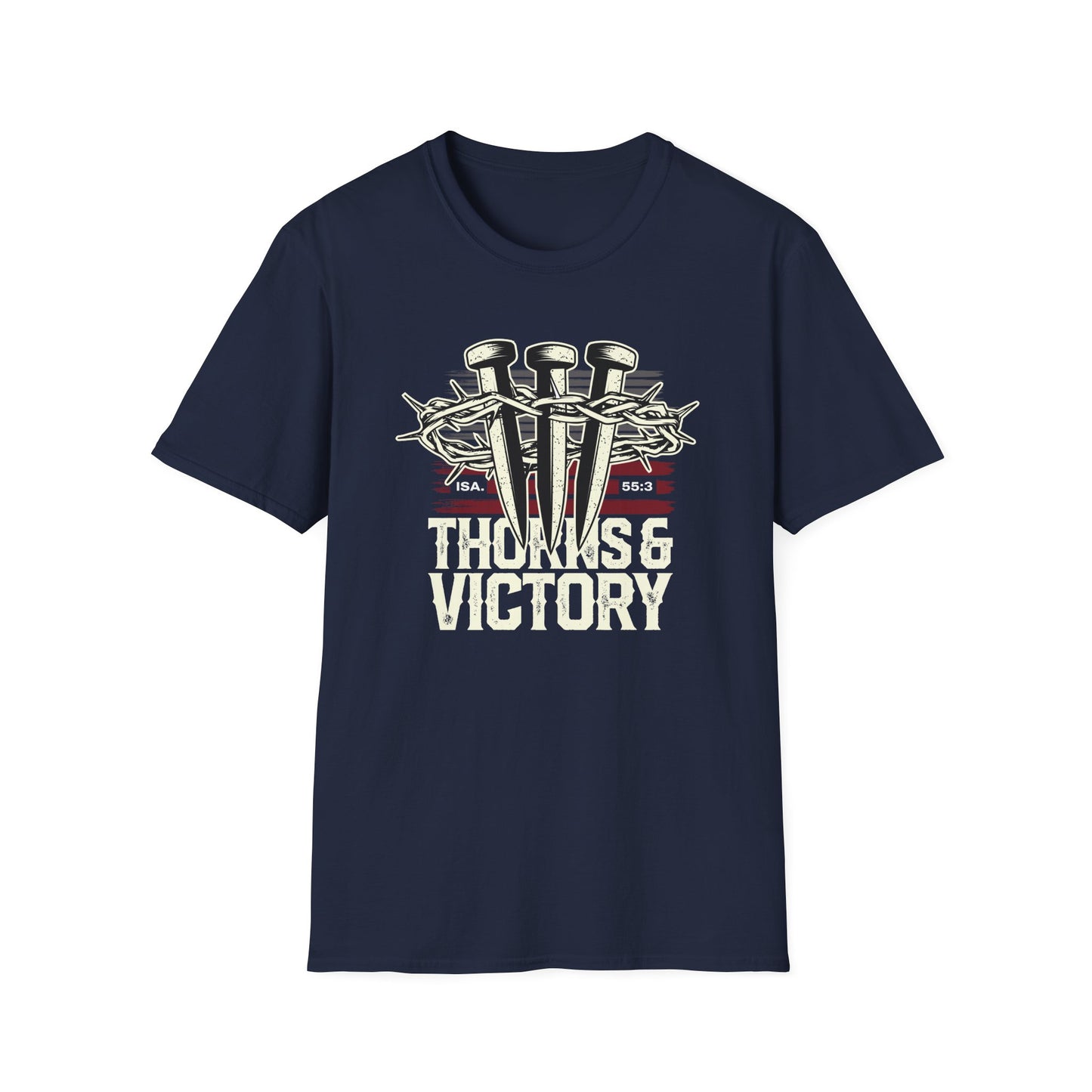"Thorns & Victory" Unisex Softstyle T-Shirt - The Shield of Light