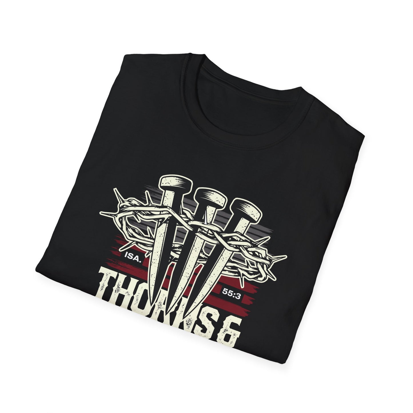 "Thorns & Victory" Unisex Softstyle T-Shirt - The Shield of Light