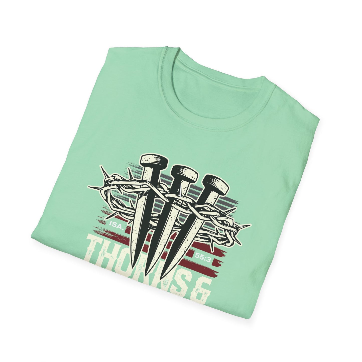 "Thorns & Victory" Unisex Softstyle T-Shirt - The Shield of Light