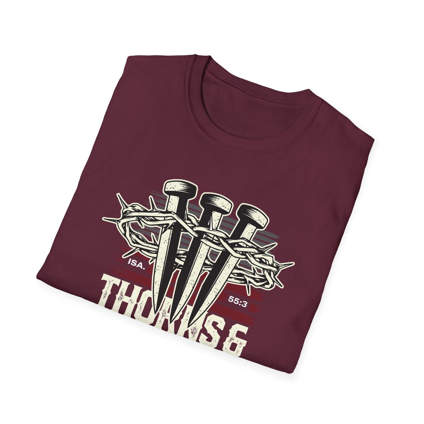 "Thorns & Victory" Unisex Softstyle T-Shirt - The Shield of Light